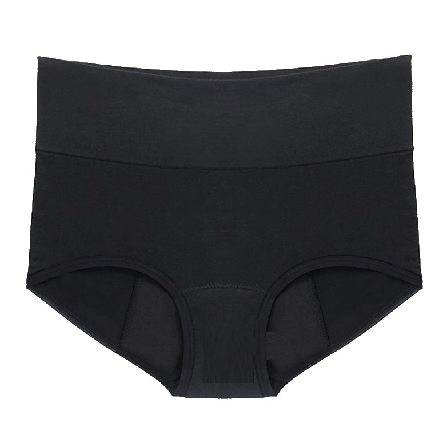 Bragas Mujer 2/4 Uds Pantalones fisiológicos para Mujer Pantalones de tía a Prueba de Fugas para el período Menstrual Calzoncillos Transpirables de Cintura Alta de algodón Puro para Mujer