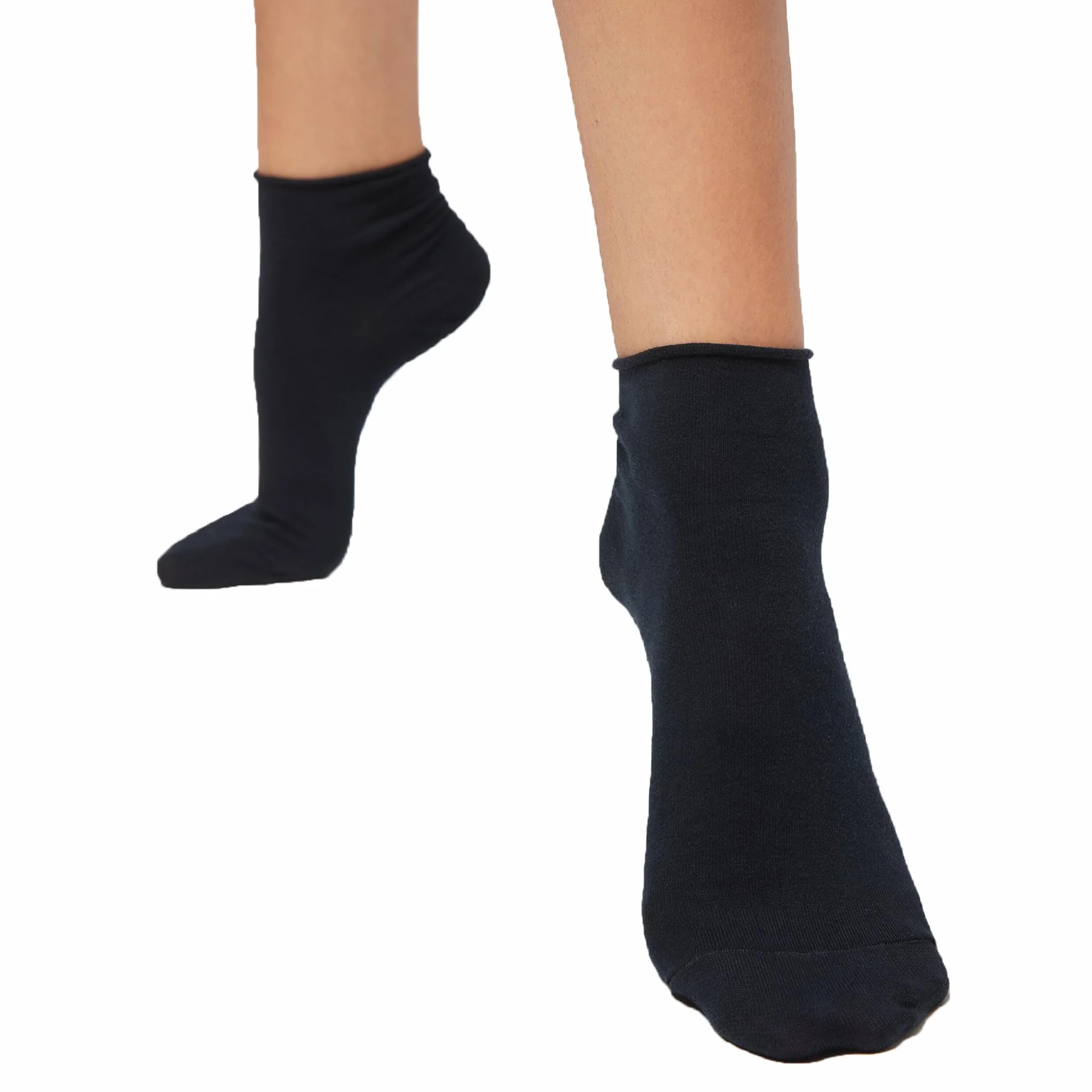3 Pares Calcetines Diabeticos Hombre&Mujer No Aprietan Algodon Antibolas, Calcetines Algodon Hombre Mujer