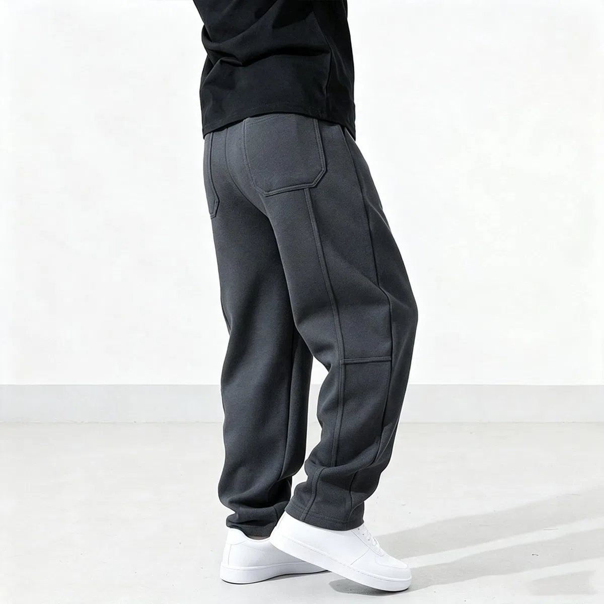 WINWUQB - Pantalones deportivos rectos y sueltos para niños