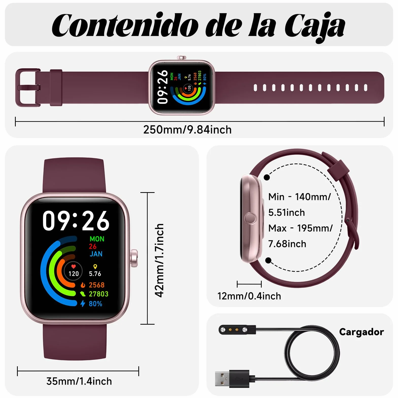 Smart Watch for Men Women with Bluetooth Call, Alexa Built-in, WhatsApp Notifications, Fitness Tracker with Heart Rate/SpO2/Sleep/Pedometer, 1.83" DIY Dial, 100+ Sports Modes, IP68 for Android iOS