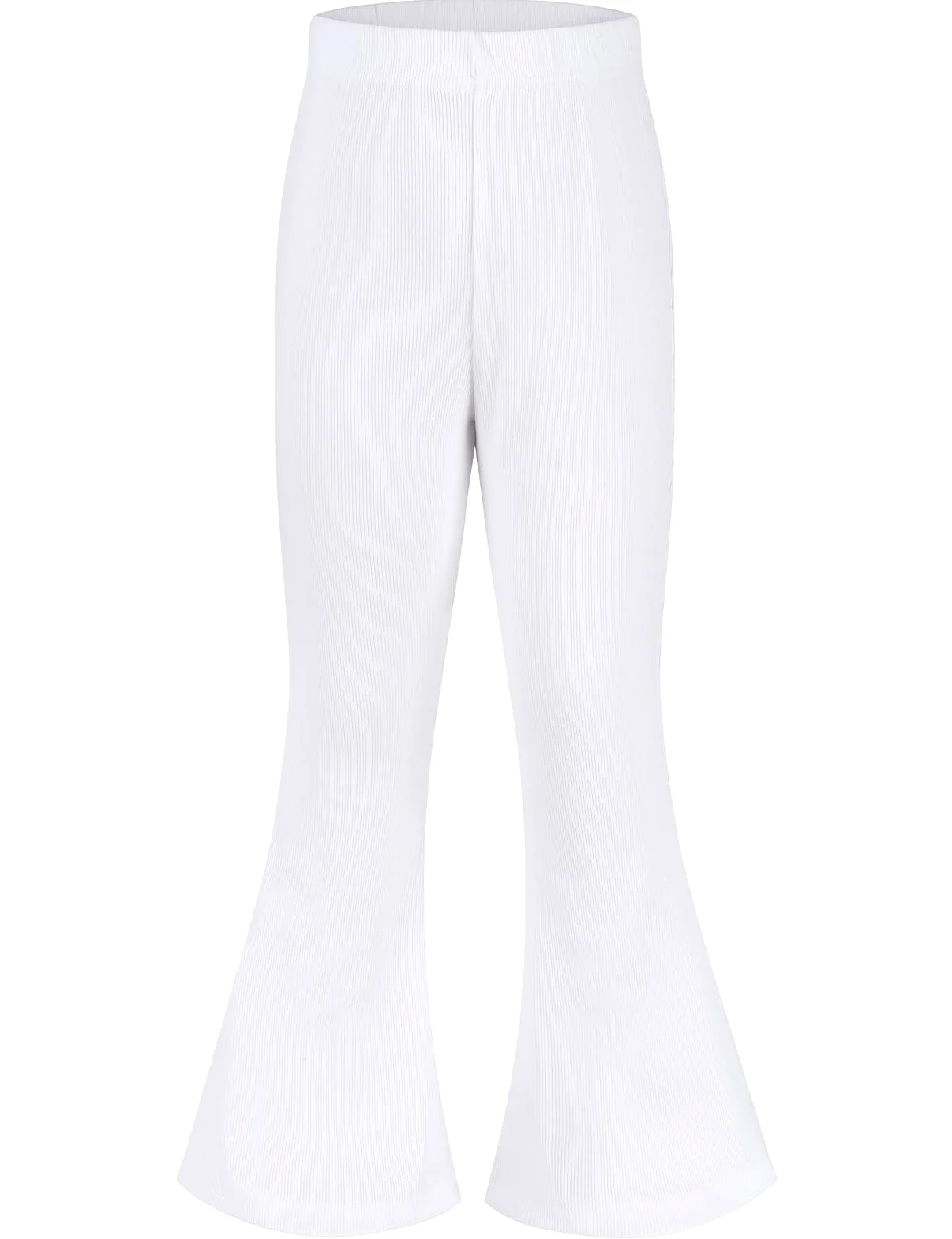 Spring&Gege Pantalones acampanados acanalados para niñas (5-12 años)