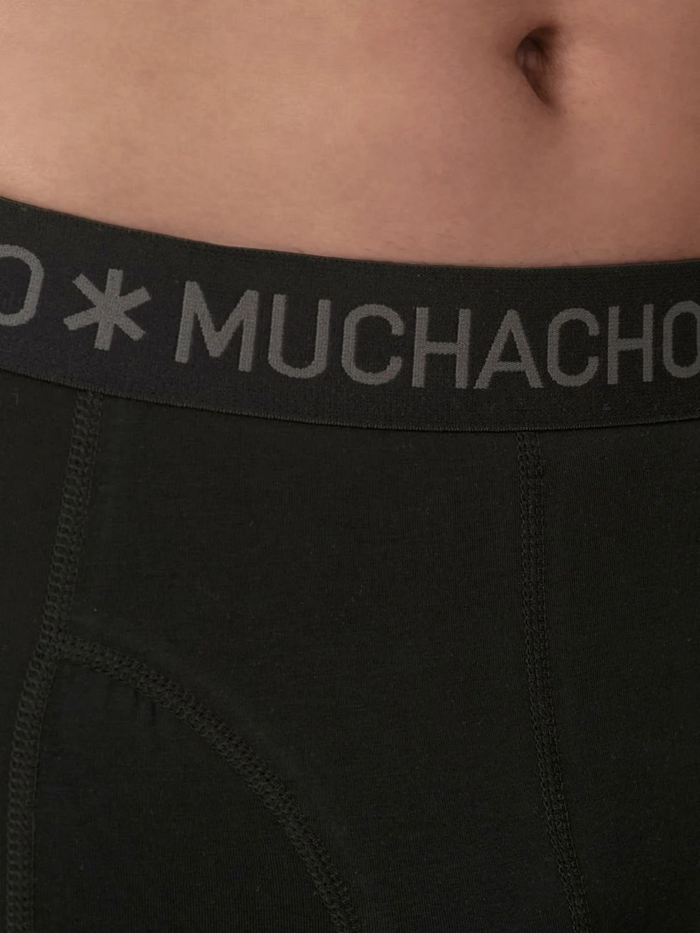 Muchachomalo Calzoncillos para Hombre, Ropa Interior Lisa de Algodón para Hombre, Pack de 10 Unidades, Bóxers Lisos de Corte Clásico con Cintura Elástica