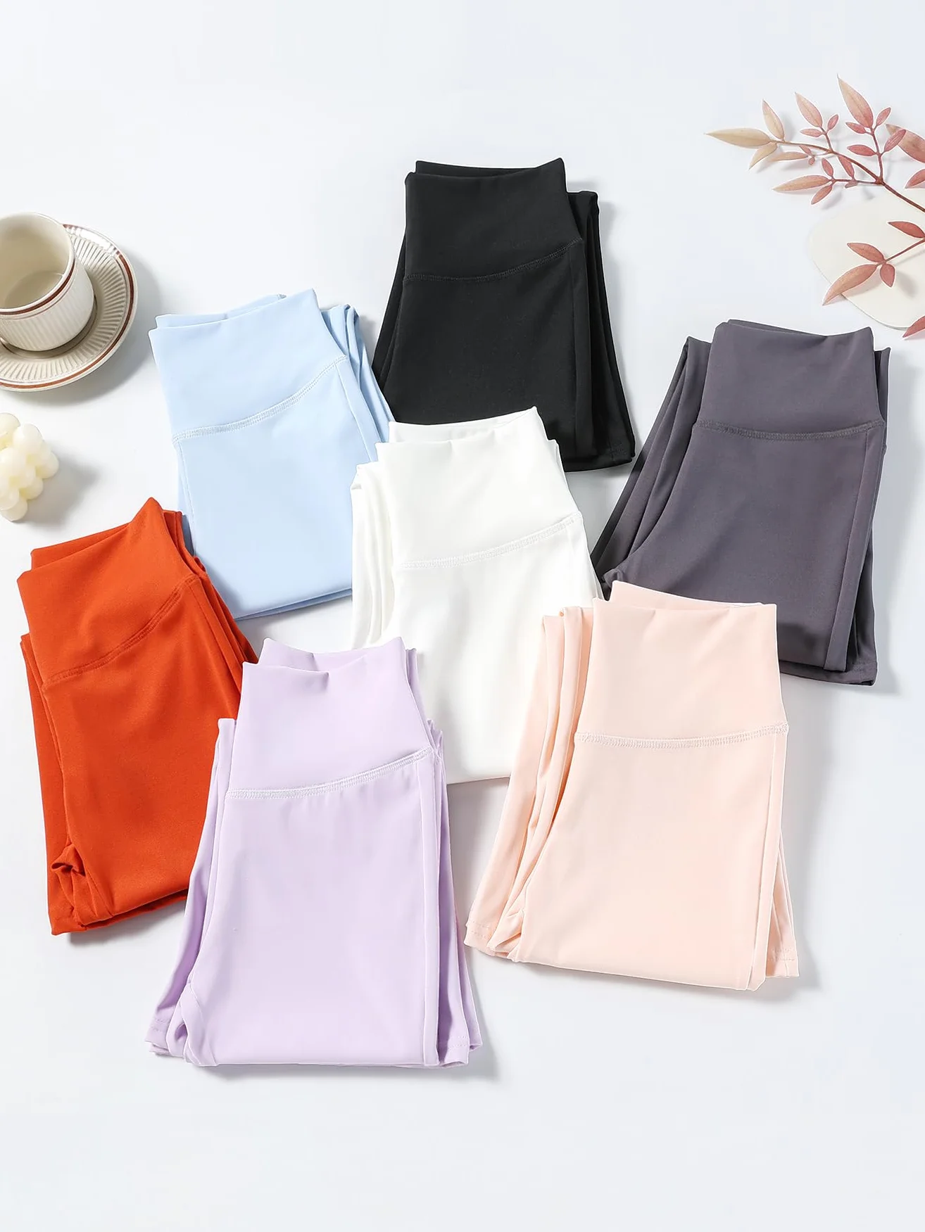 Leggings acampanados de cintura alta para niñas, pantalones deportivos para danza, yoga, pantalones deportivos para niños de 5 a 16 años