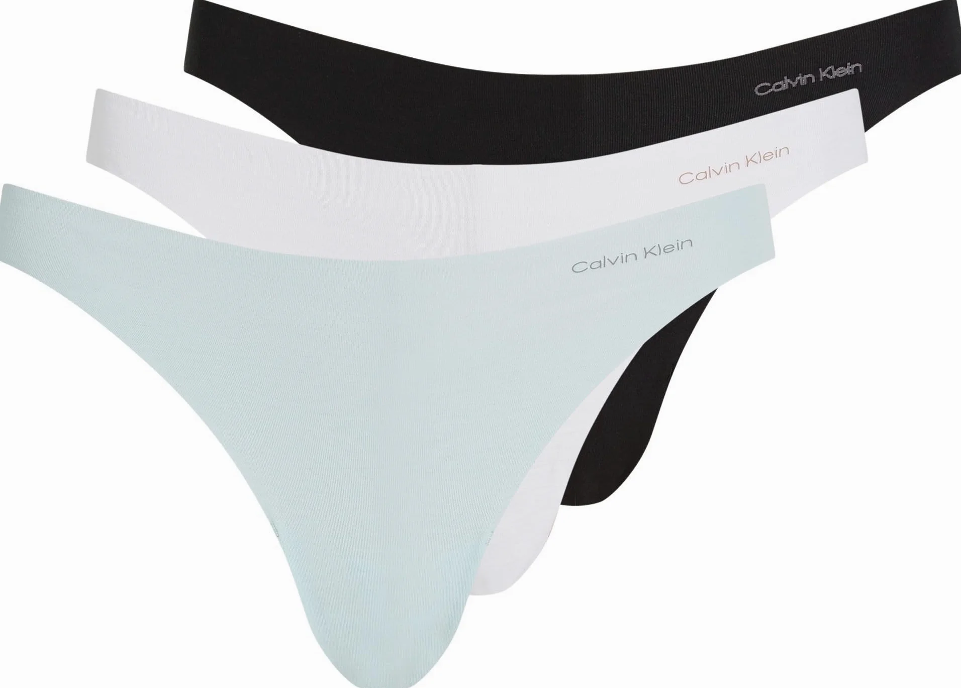 Calvin Klein 3 Pack Bikini (Mid-rise) 000qd5200e Bragas bikini Mujer