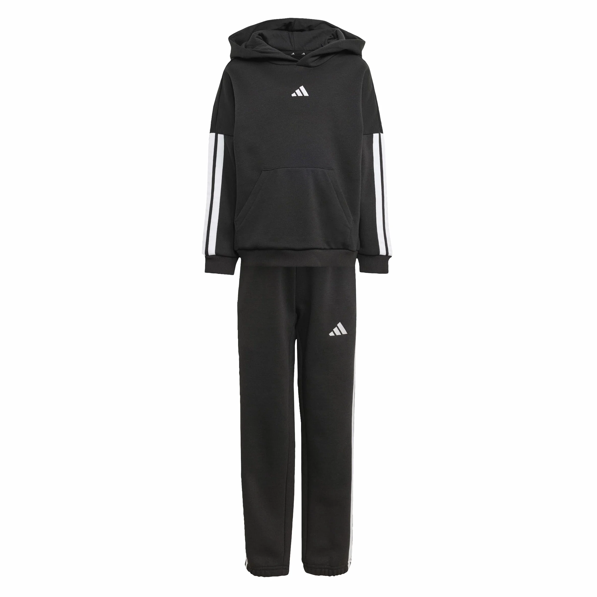 adidas Adidas Little Kids 3 Stripes Essentials Fleece Tracksuit Chándal Niños (Pack de 1)