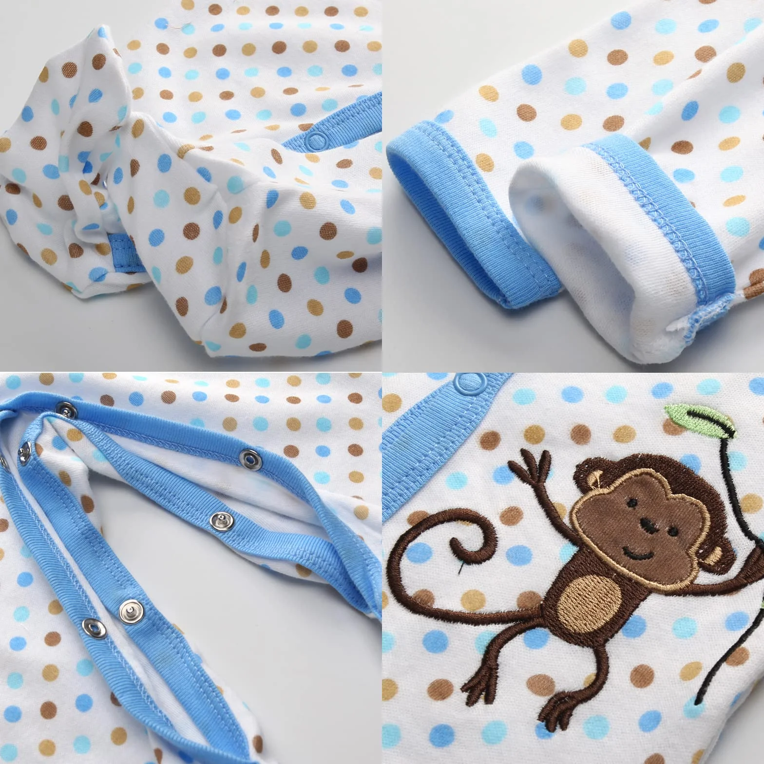 MAMIMAKA Ropa de bebé unisex para recién nacidos, de una sola pieza para niños y niñas