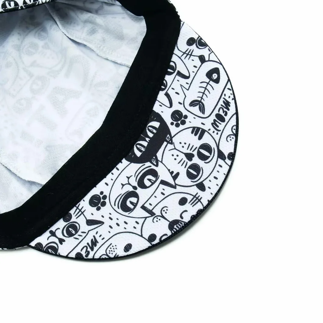 Gorra de ciclismo transpirable para hombre y mujer, sombrero debajo del casco de poliéster