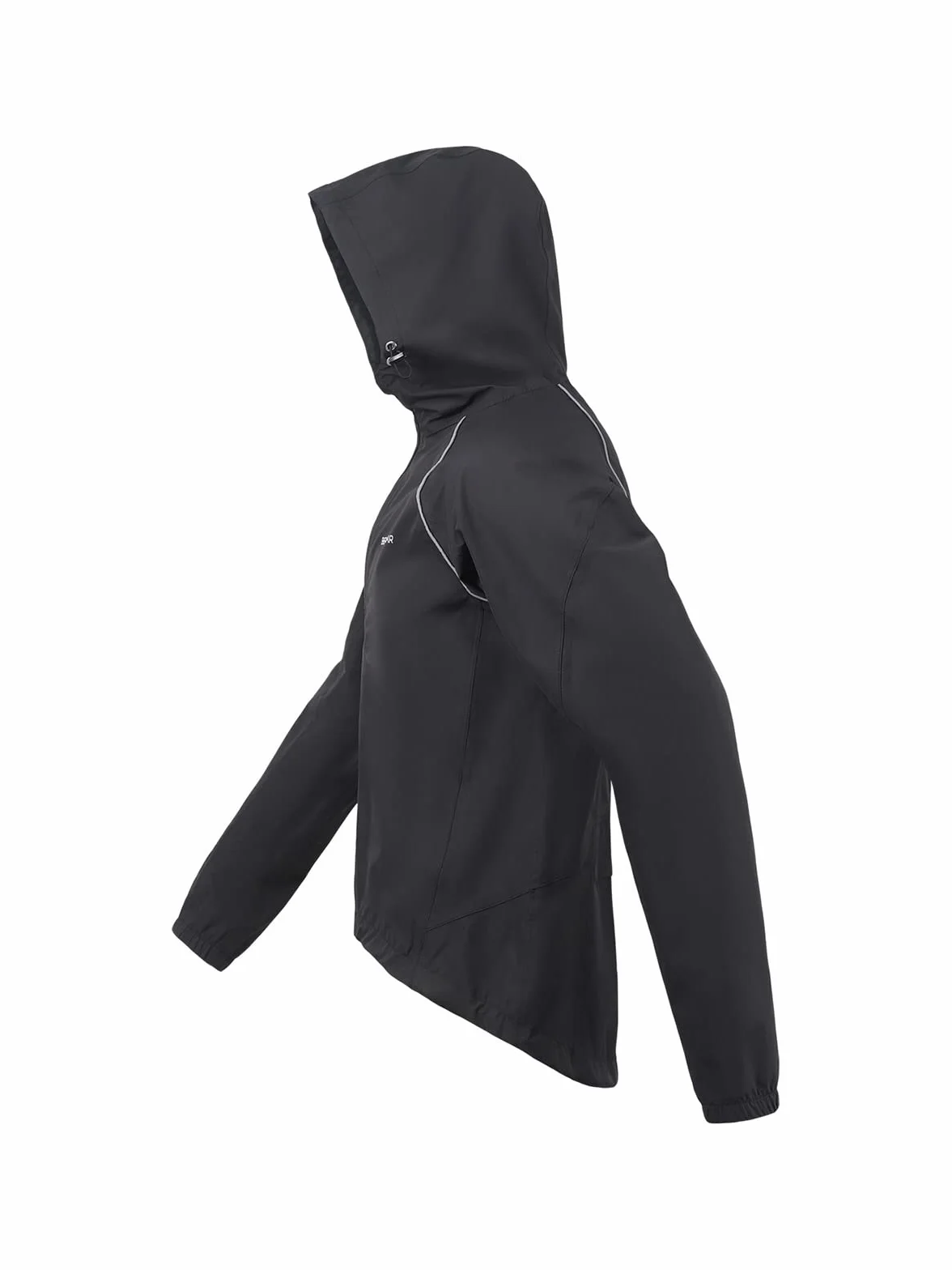 BERGRISAR Chaqueta de Ciclismo Impermeable Transpirable Ligera Hombre Capucha
