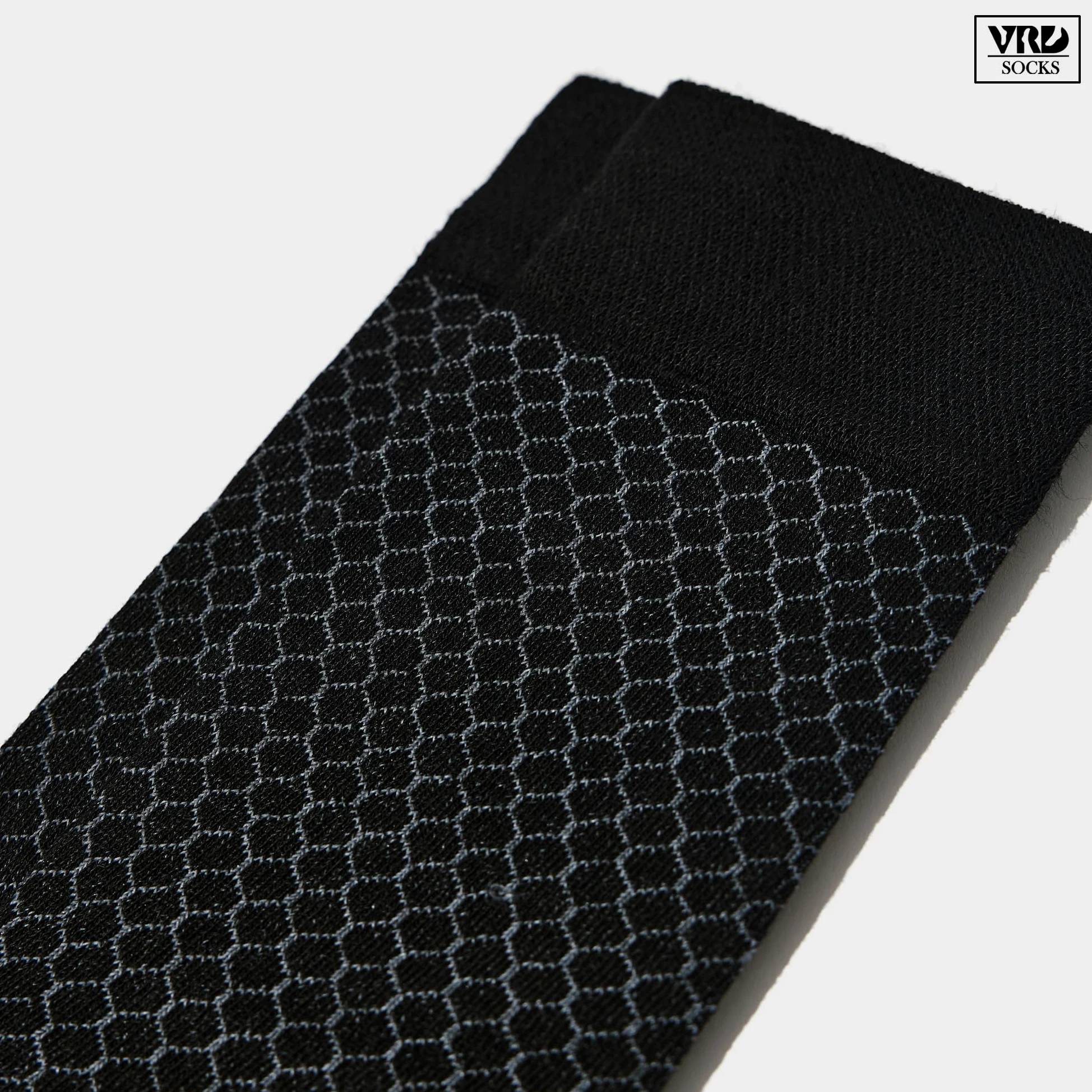 VRD - Calcetines de vestir para hombre, paquete de 5 calcetines de bambú para hombre, longitud a media pantorrilla, calcetines de regalo para hombre, talla 8-13