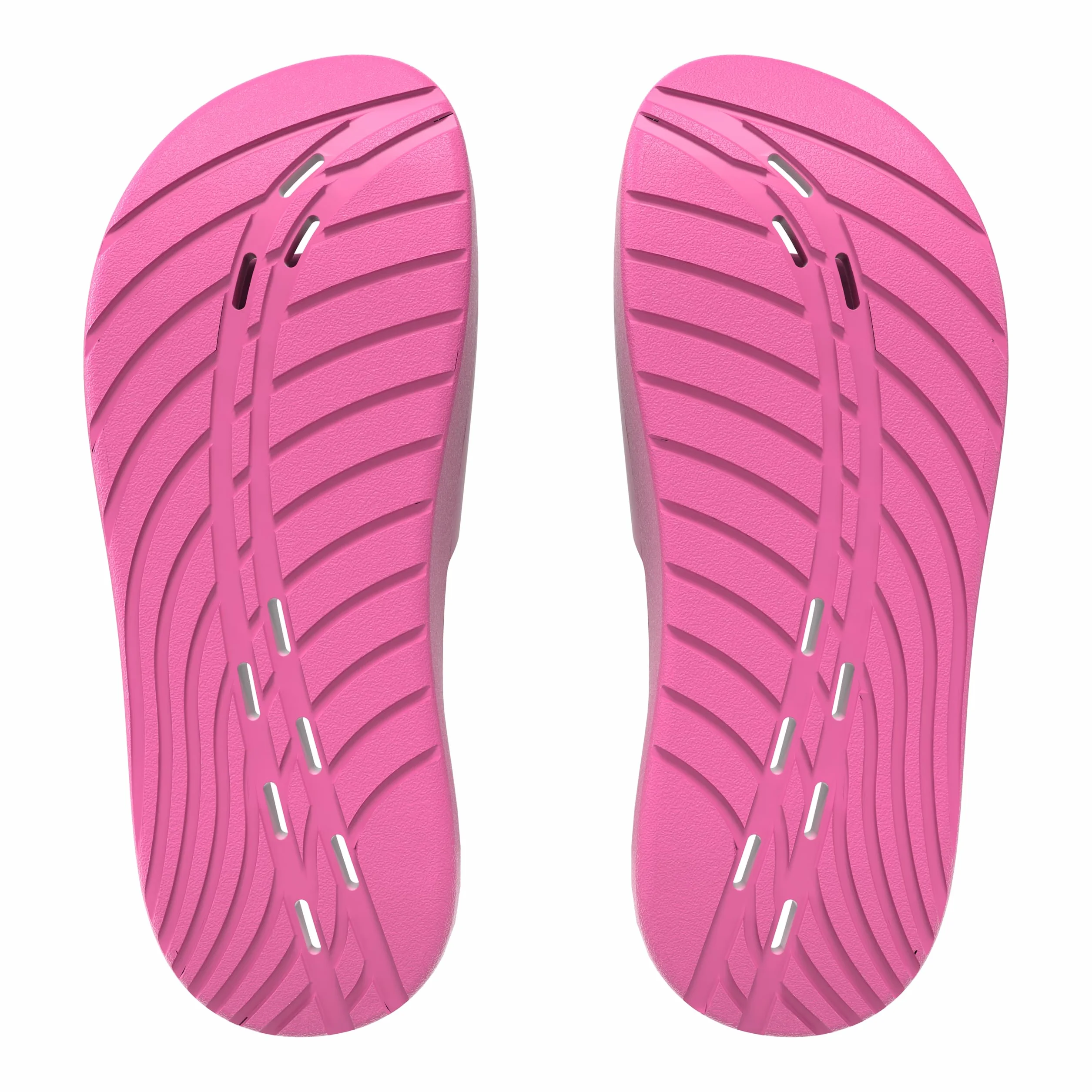 Speedo Slide J Sandalias, por Junior Unisex, Rosa/Blanco, 29.5