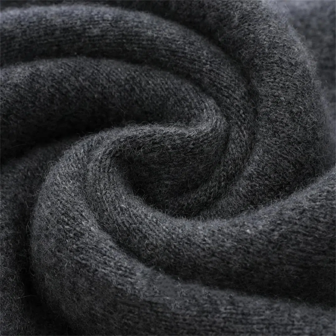 Chaleco de invierno para hombre, de cachemira, informal, de punto con cuello en V