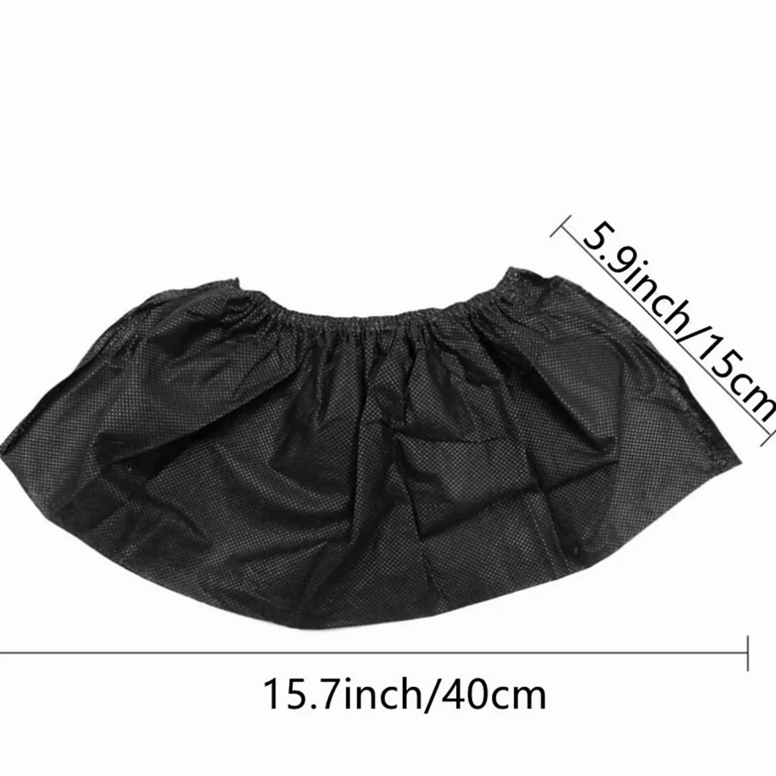 20 pares de cubiertas for zapatos, antideslizantes negras for botines, for suelo for interiores y exteriores para Protección