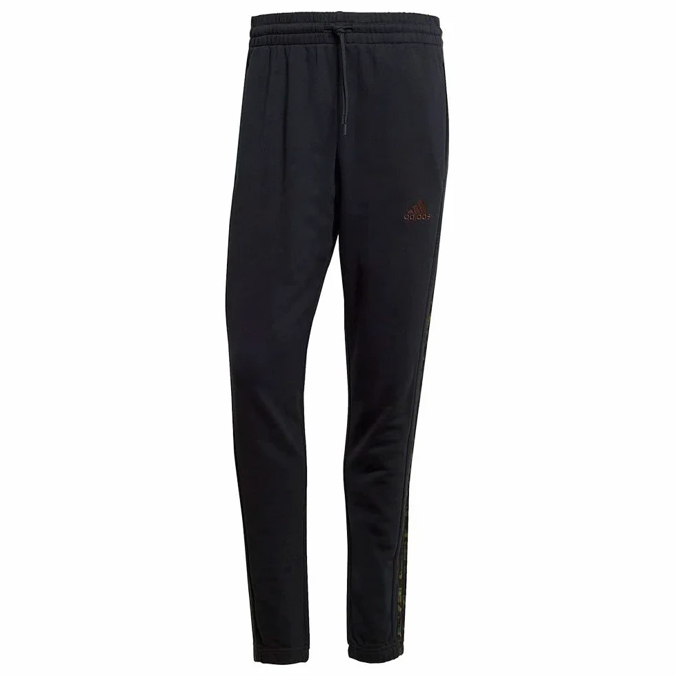 Adidas Essentials Single Jersey Tapered Elasticized Cuff Logo Pants - Pants Hombre