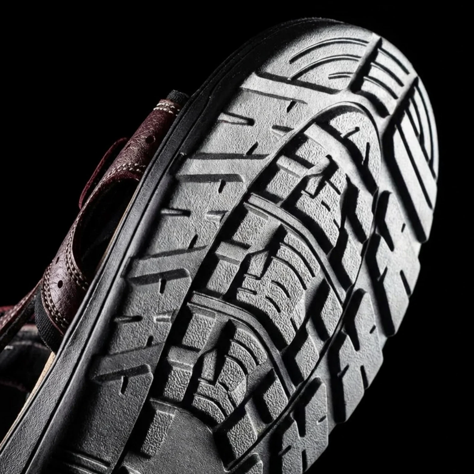 Sandalias Cangrejeras de Cuero para Hombre Doble Cierre de Velcro Ajustable