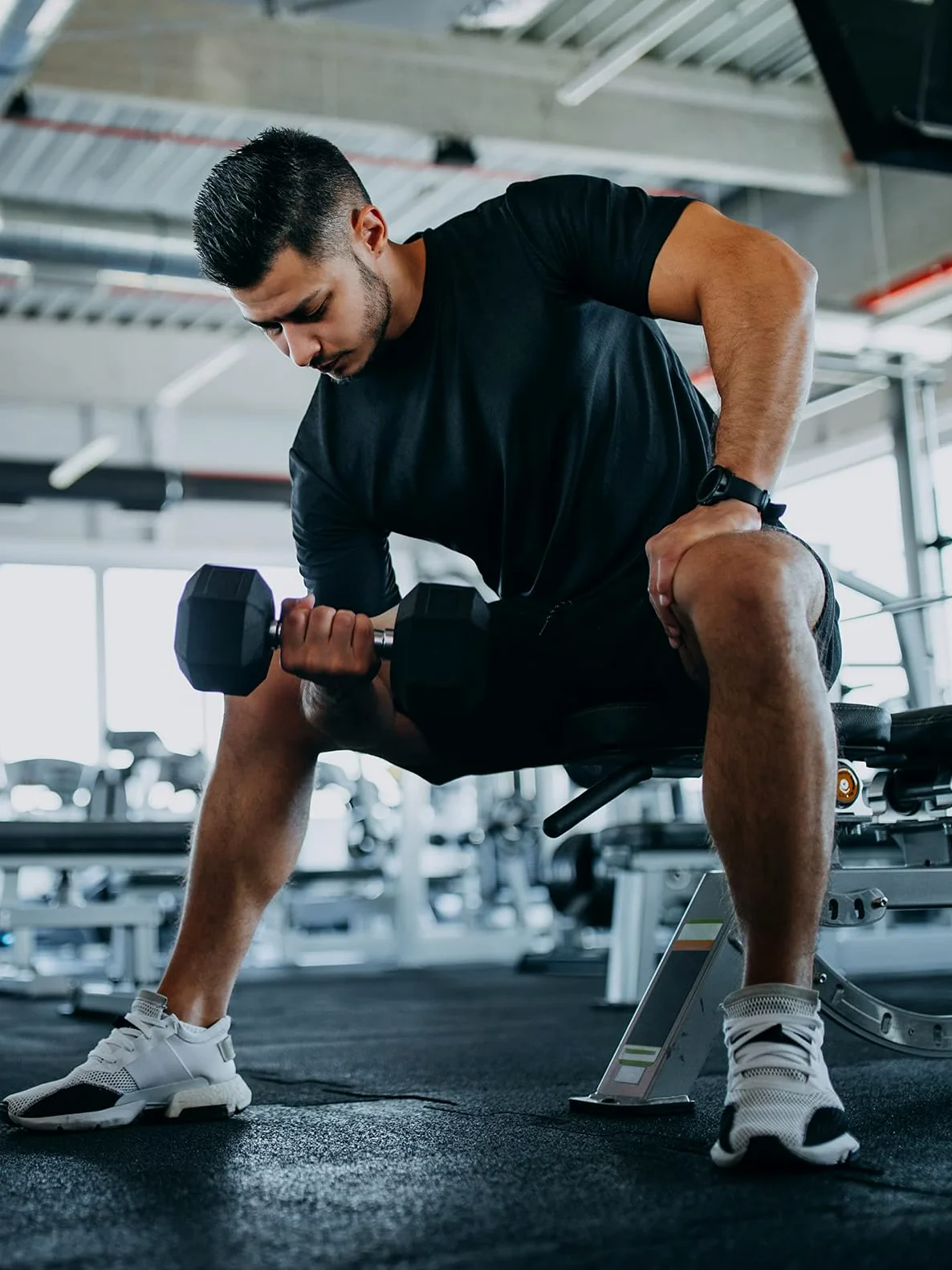 Boyzn Pack de 3 camisetas deportivas de manga corta para hombre, camiseta funcional, de secado rápido, transpirable, camiseta deportiva, camiseta de entrenamiento para correr, entrenamiento,