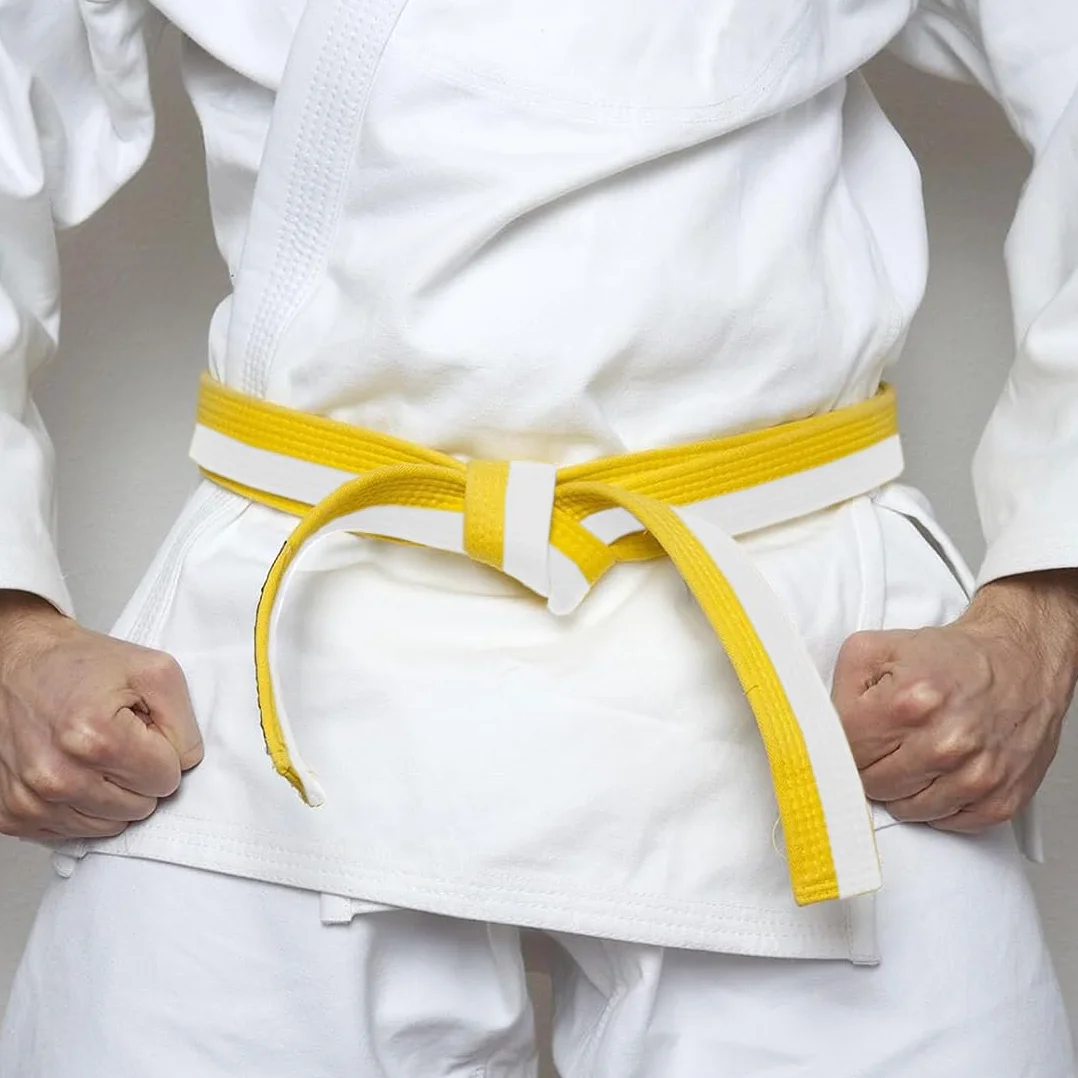 Cinturón de Taekwondo Blanco 160cm, Cinturón de Artes Marciales