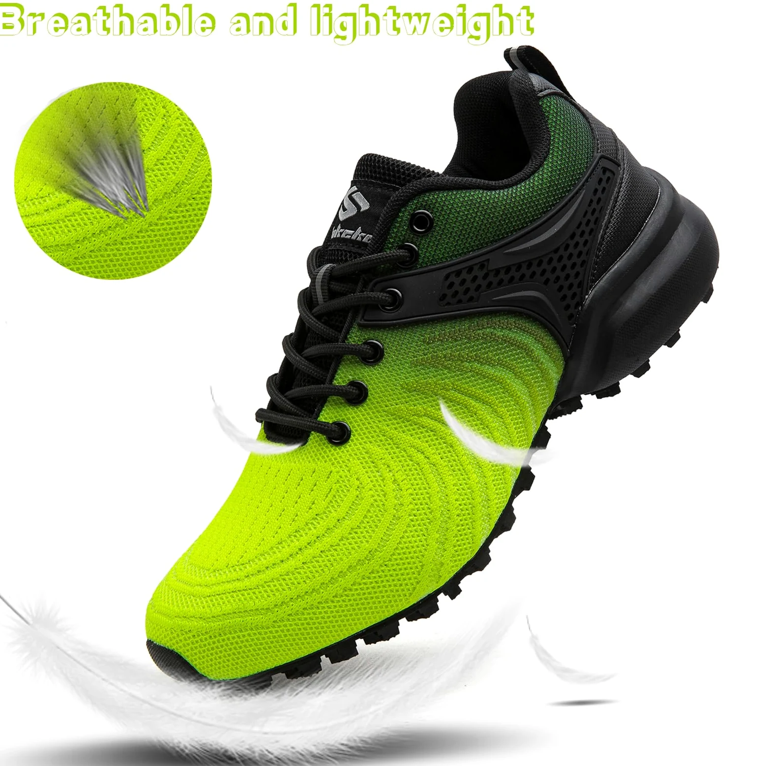 Zapatillas de Trail Running Hombre Zapatillas de Trekking Zapatos de Senderismo Ligero Antideslizantes Deportes Zapatos de Trail Running