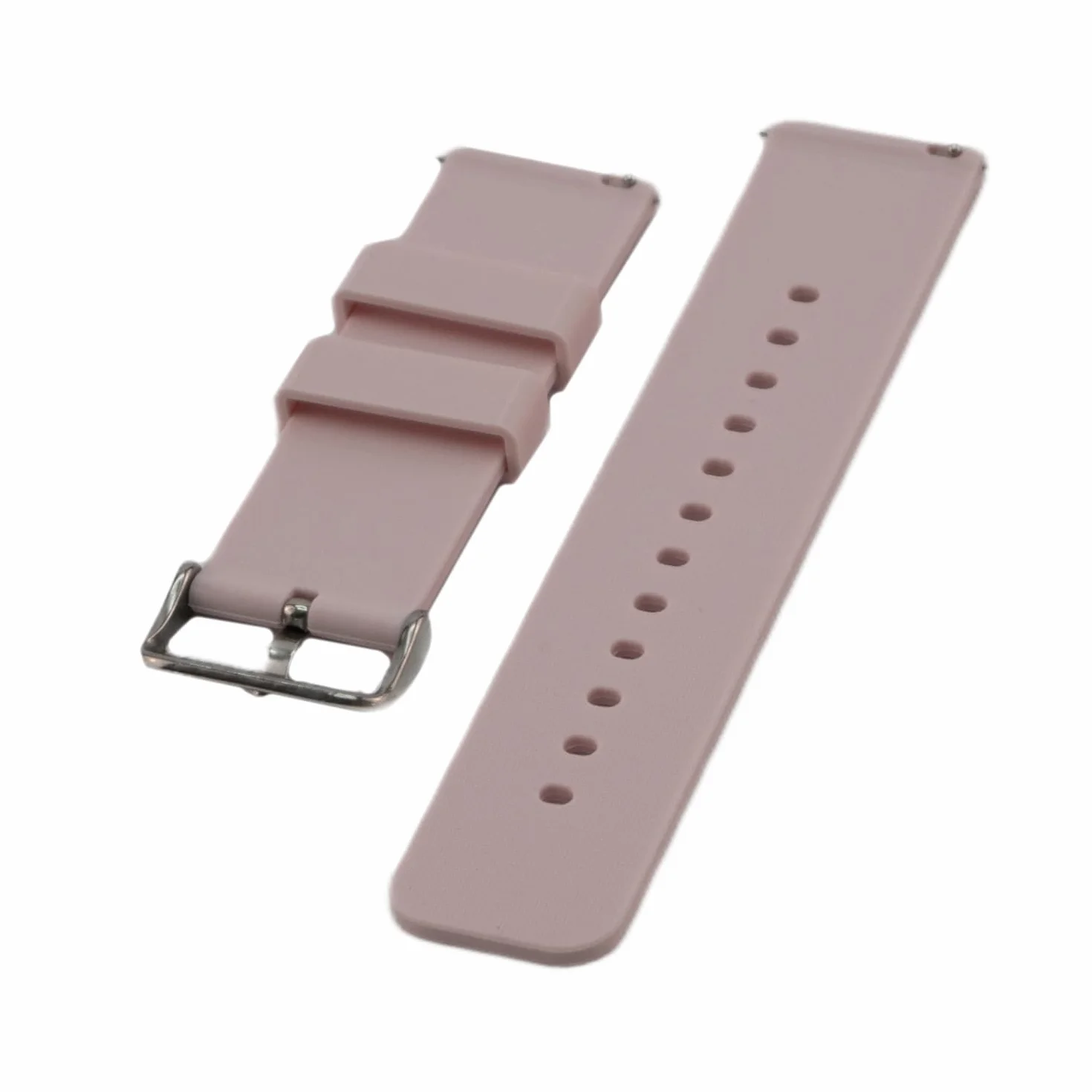 CABLEPELADO Correa reloj silicona, Banda de Reloj de Silicona, Correa de Reloj Deportiva, Banda de Reloj Universal, Pulsera de Reloj Silicona, liberación rápida, Hebilla Acero inox