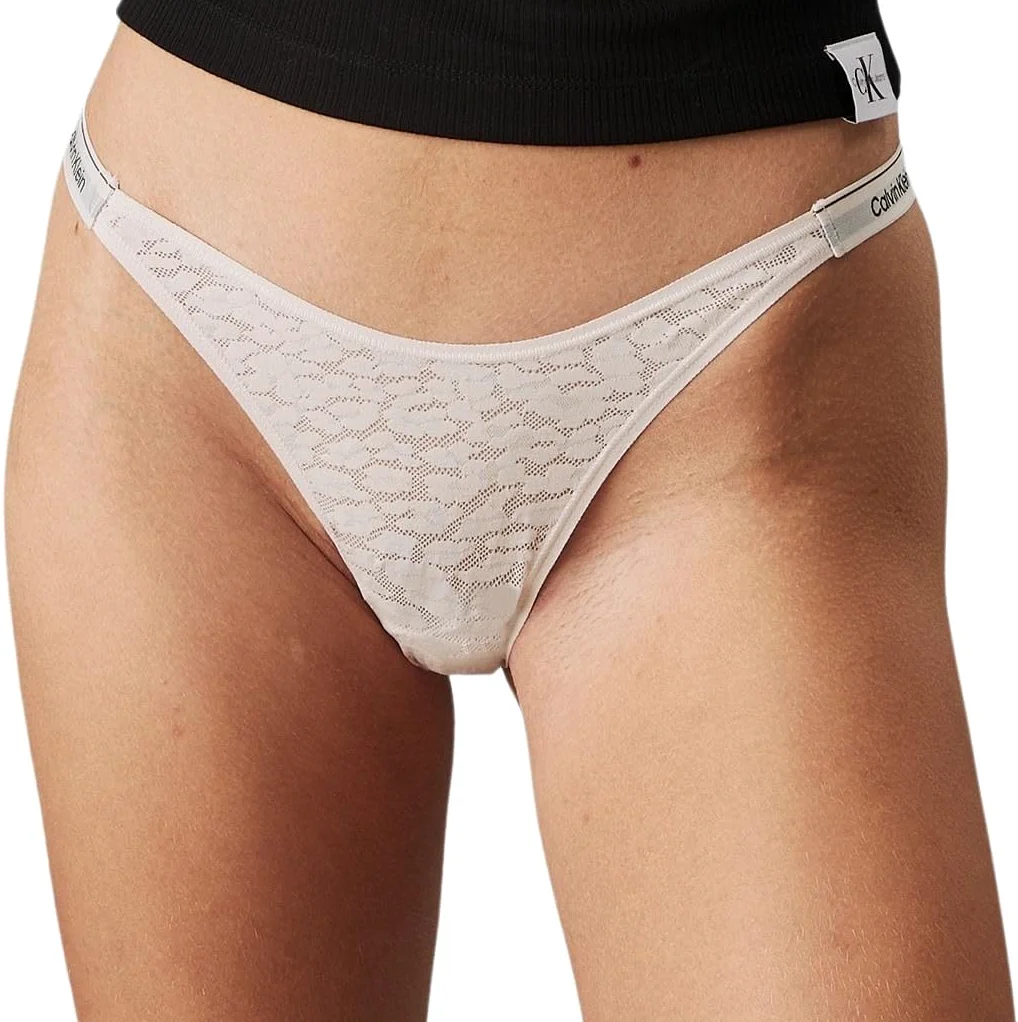 Calvin Klein Dipped String Tanga 5pk 000qd5252e Tanga Mujer (Pack de 5)