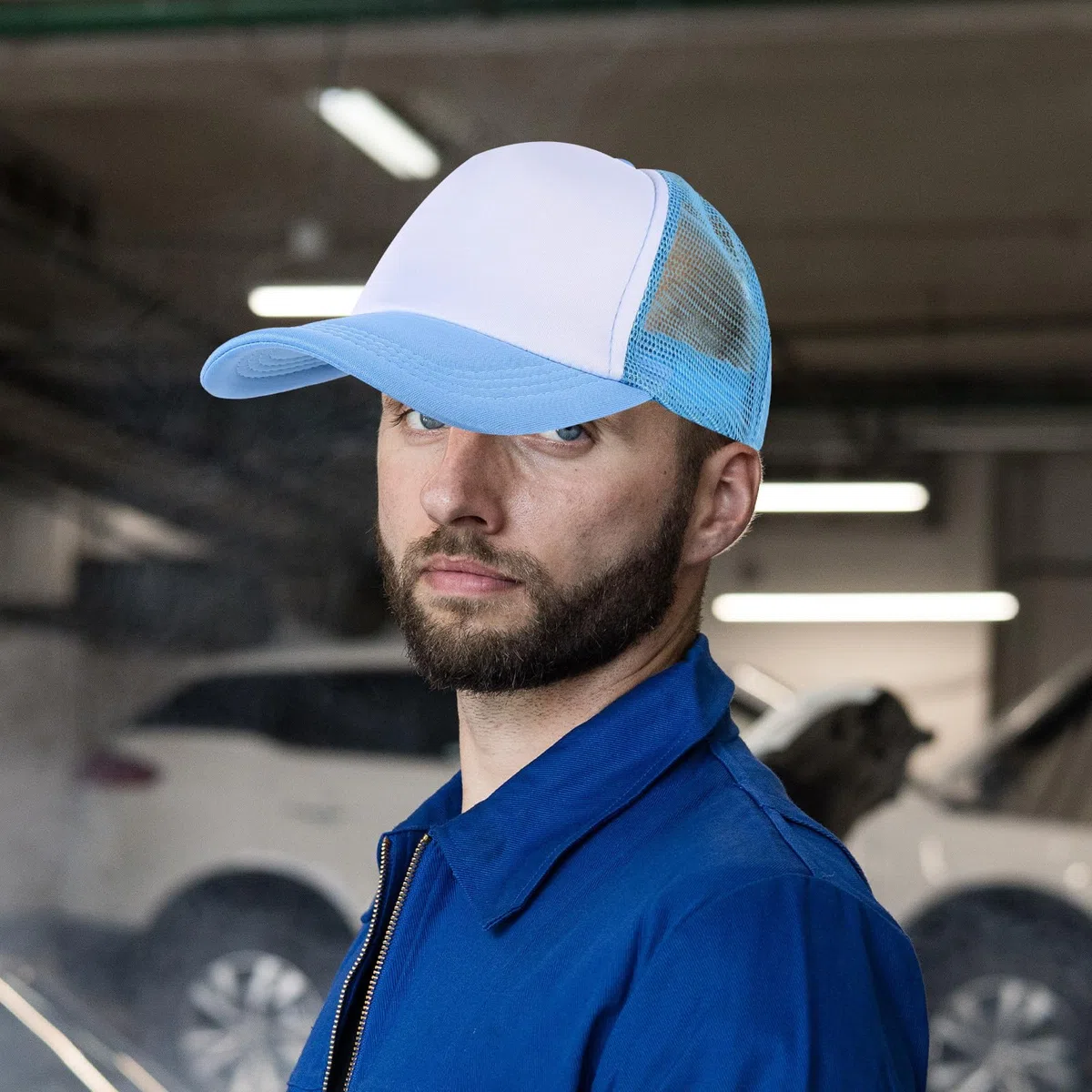 Gorra de Béisbol de Malla para Sublimación, 10 Piezas