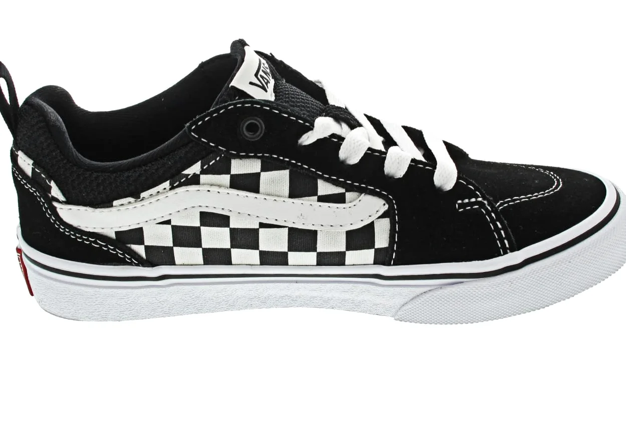 Vans Filmore, Zapatillas Unisex niños, Checkerboard Black and White, 34 EU