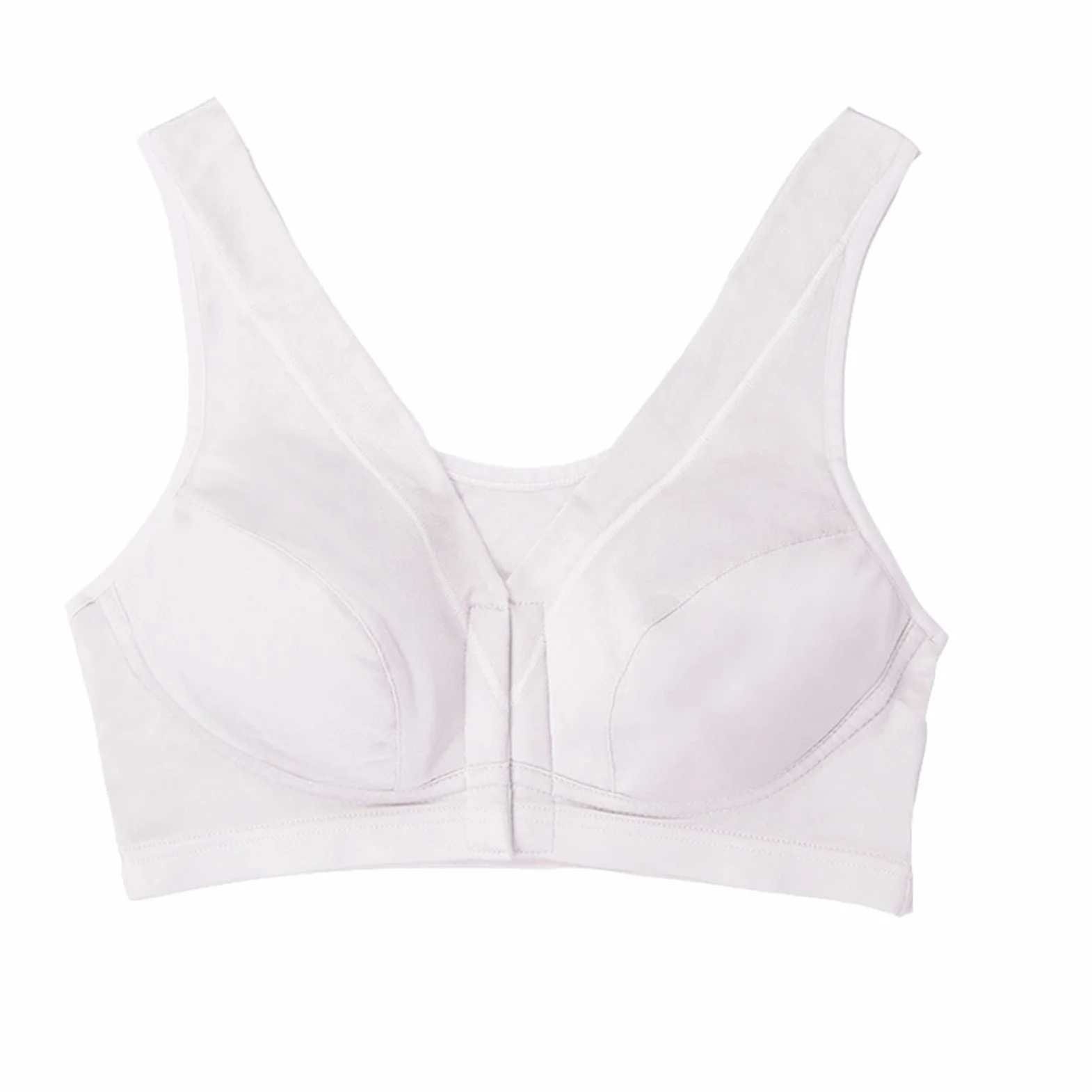 TOSOFT Sujetadores De Lactancia con Cierre Frontal For Mujeres Embarazadas Suave Seda De Morera Inalámbrica Maternidad Lactancia Bralette Ropa Interior (Color : Gray, Size : XL/X-Large)
