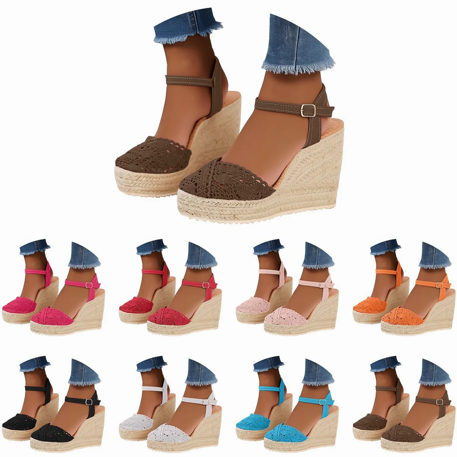 Sandalias romanas planas informales con escote lateral y hebilla para mujer, sandalias de verano de moda para mujer, zapatos plateados con purpurina