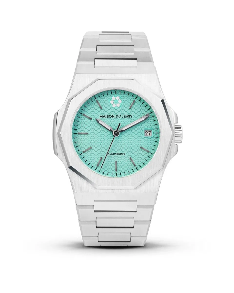 Casa del tiempo reloj automático hombre Miyota pulsera acero o silicona | acero 316L 40mm | impermeable 100m | MTZeta