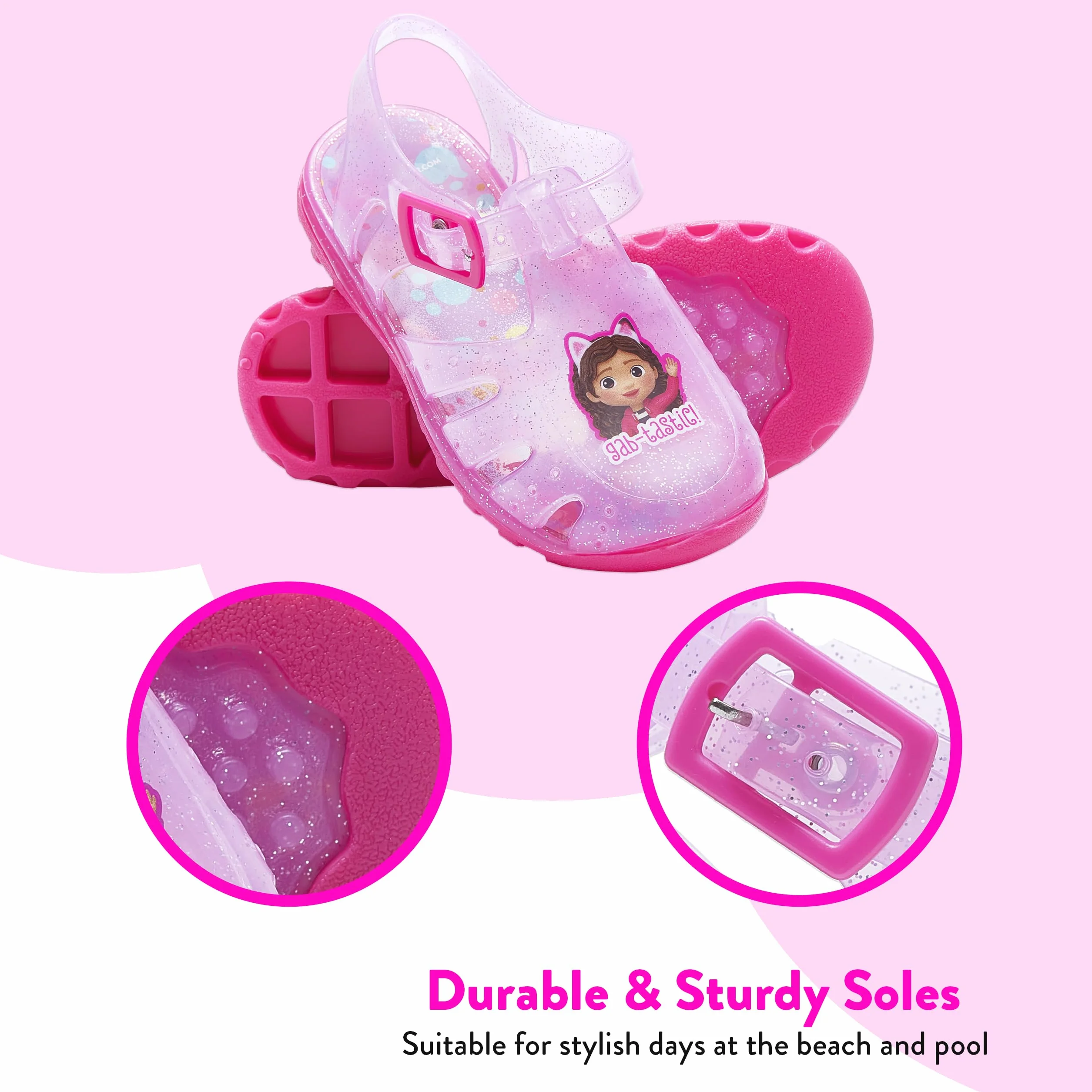 Gabbys Dollhouse Sandalias Gelatina Verano Niña