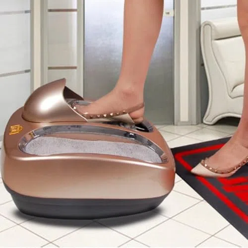 Limpiador automático de zapatos: dispositivo de limpieza inteligente para uso doméstico, no necesita cubiertas de zapatos