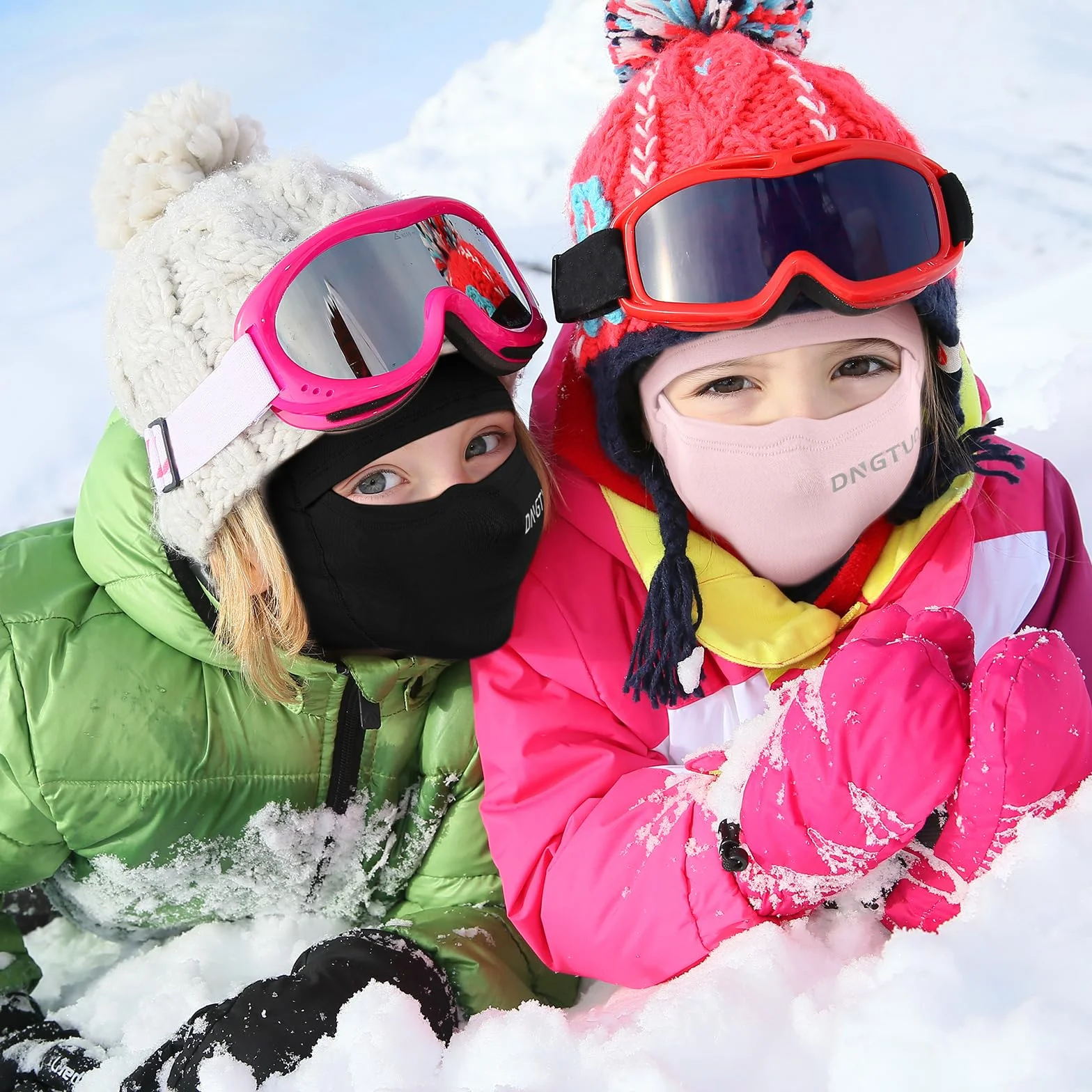 Pasamontañas Térmico Invierno Niños 4-12, Prueba de Viento Forro Polar Máscara Esquí Ciclismo Gorro Calentador Cuello