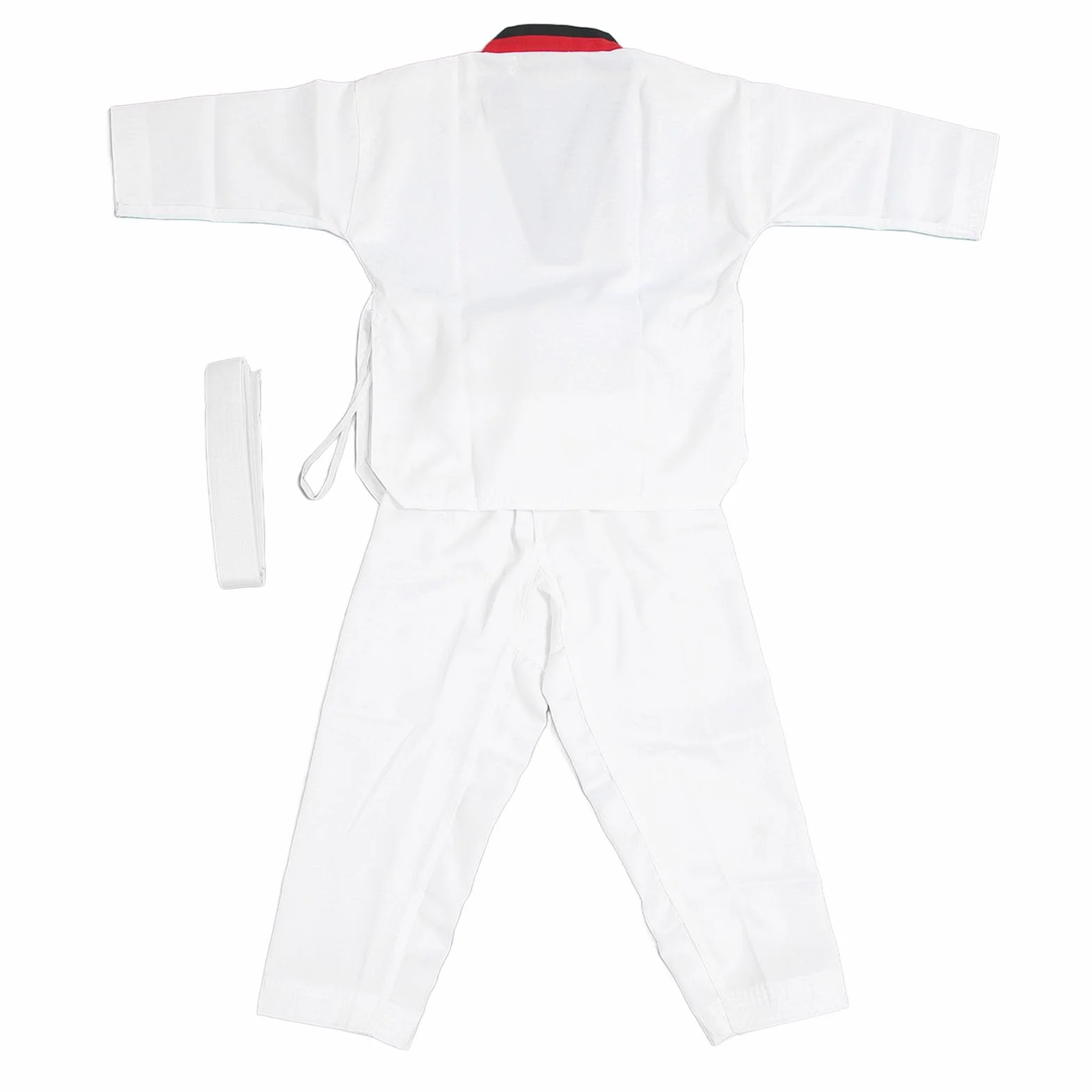 LJCM Traje de Taekwondo para Niños, Uniforme de Entrenamiento de Poliéster y Algodón