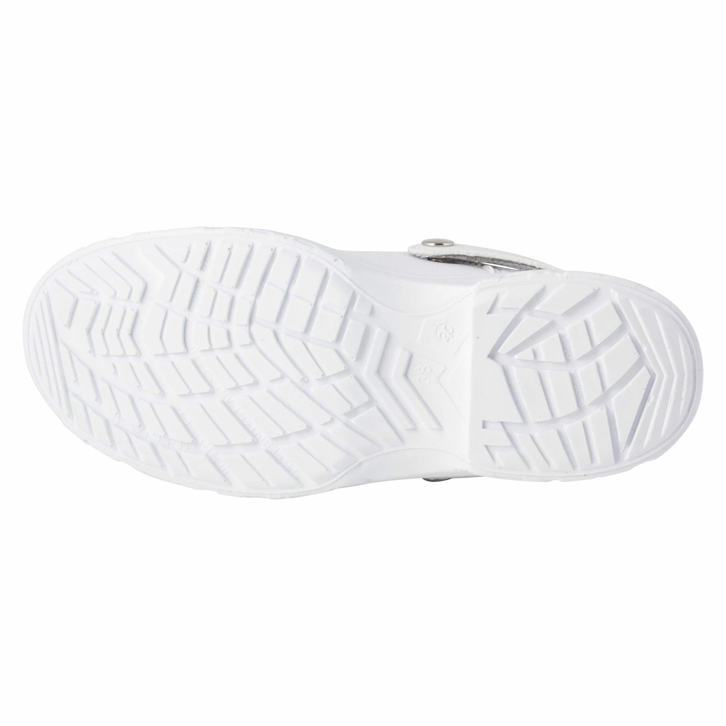 REPOSA Medical - Zuecos Sanitarios Mujer y Hombre en Microfibra con Puntera de Seguridad, Zuecos Enfermera Antishock y Antiestáticos con Correa, Zapatos Sanitarios y de Cocina Cómodos, Antideslizantes
