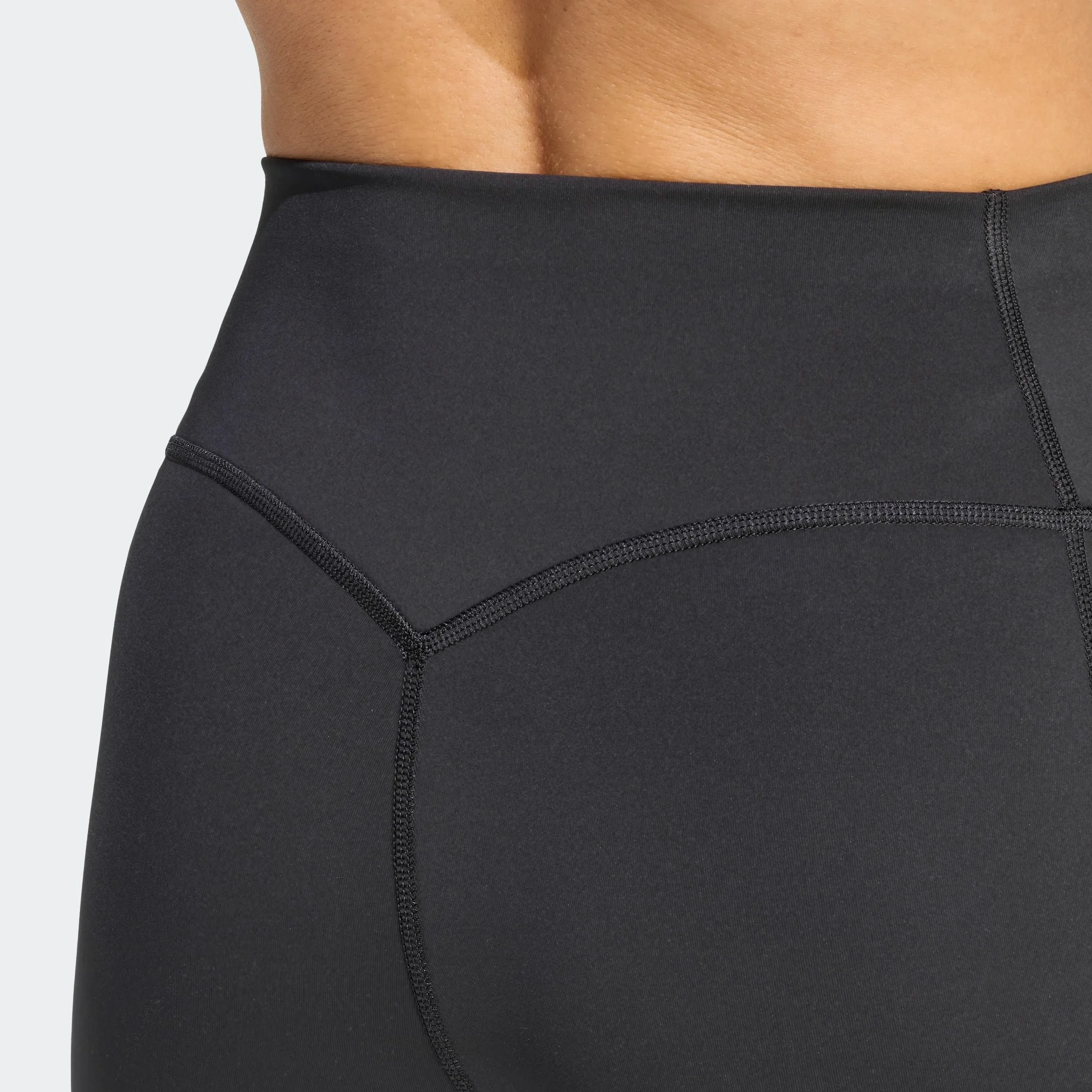 adidas Optime Workout 3-Stripes Short Leggings - Medias (1/4) Mujer