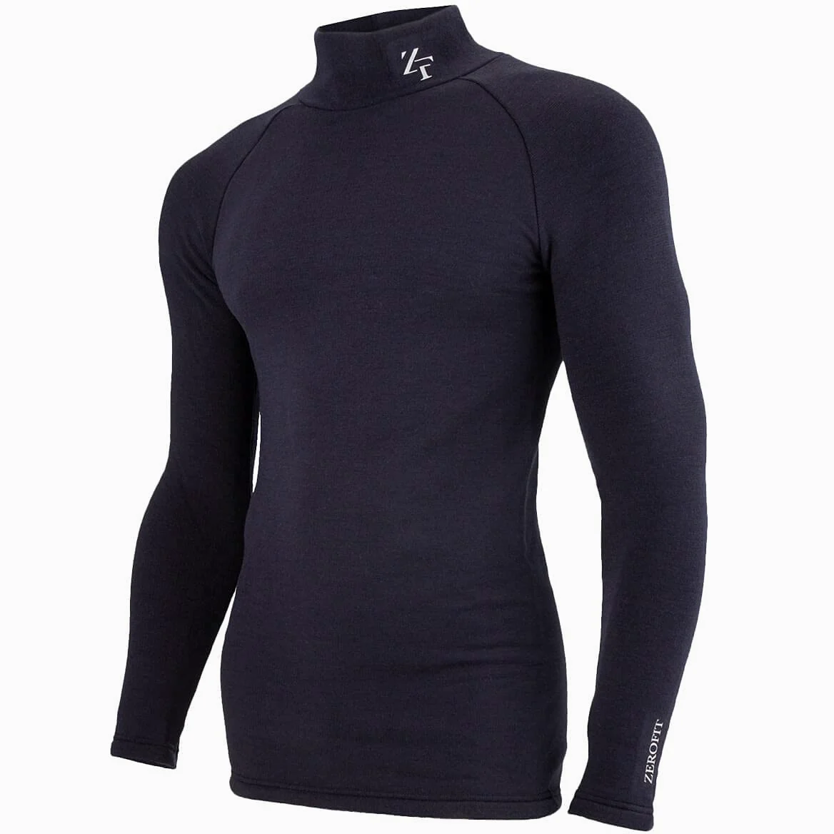 ZEROFIT Hombre Heatrub Ultimate Baselayer Golf T�rmico Cuello Alto