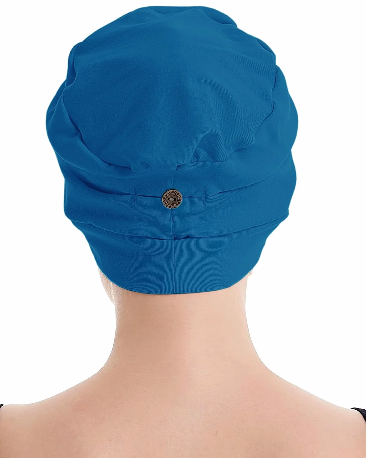 Gorro de algodón para quimioterapia mujer cáncer pérdida de cabello ligero