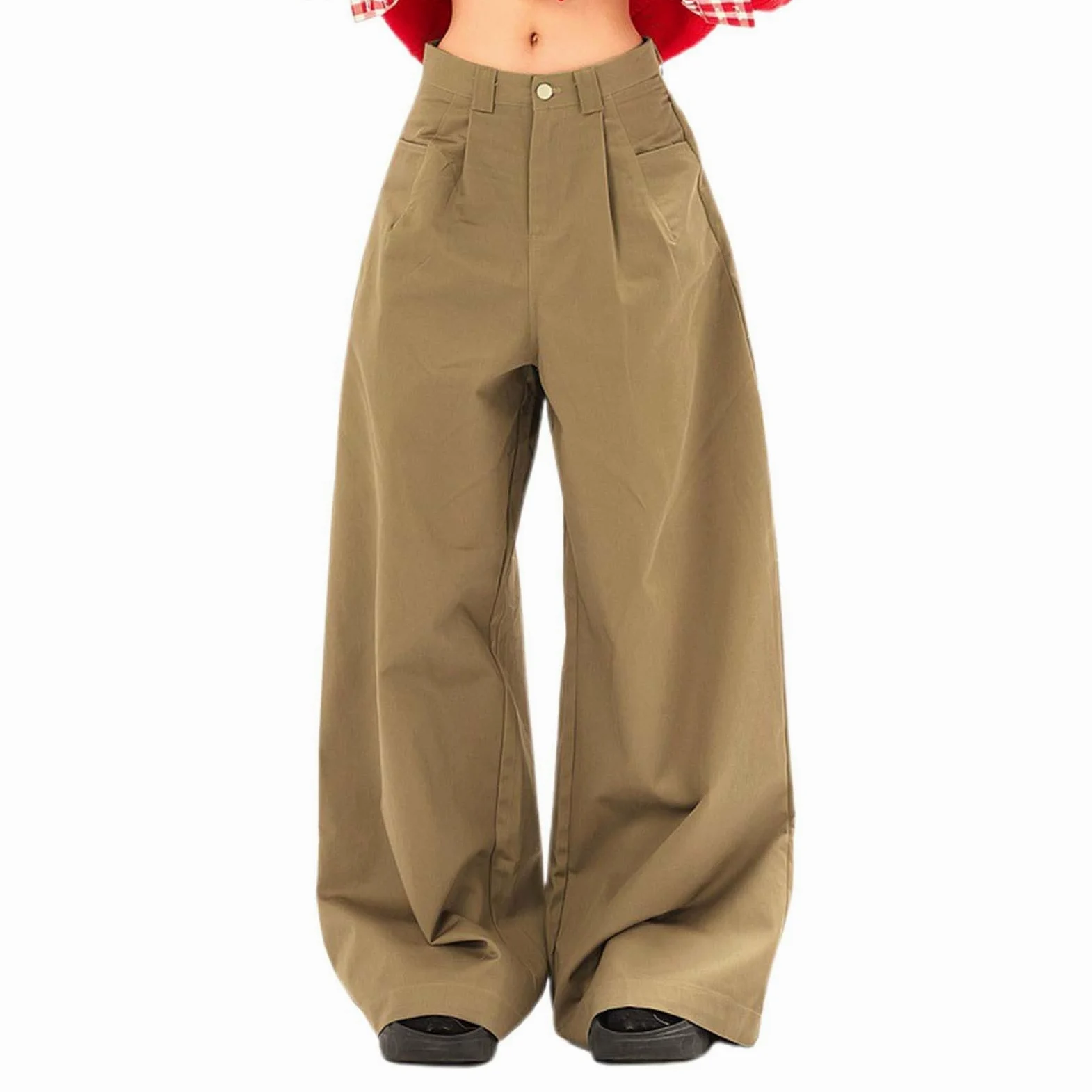 2025 Pantalones de chándal de mujer deportivos pantalones de chándal deportivos de algodón elegante pantalones anchos de verano de cintura alta pantalones mujer Baggy Pantalones