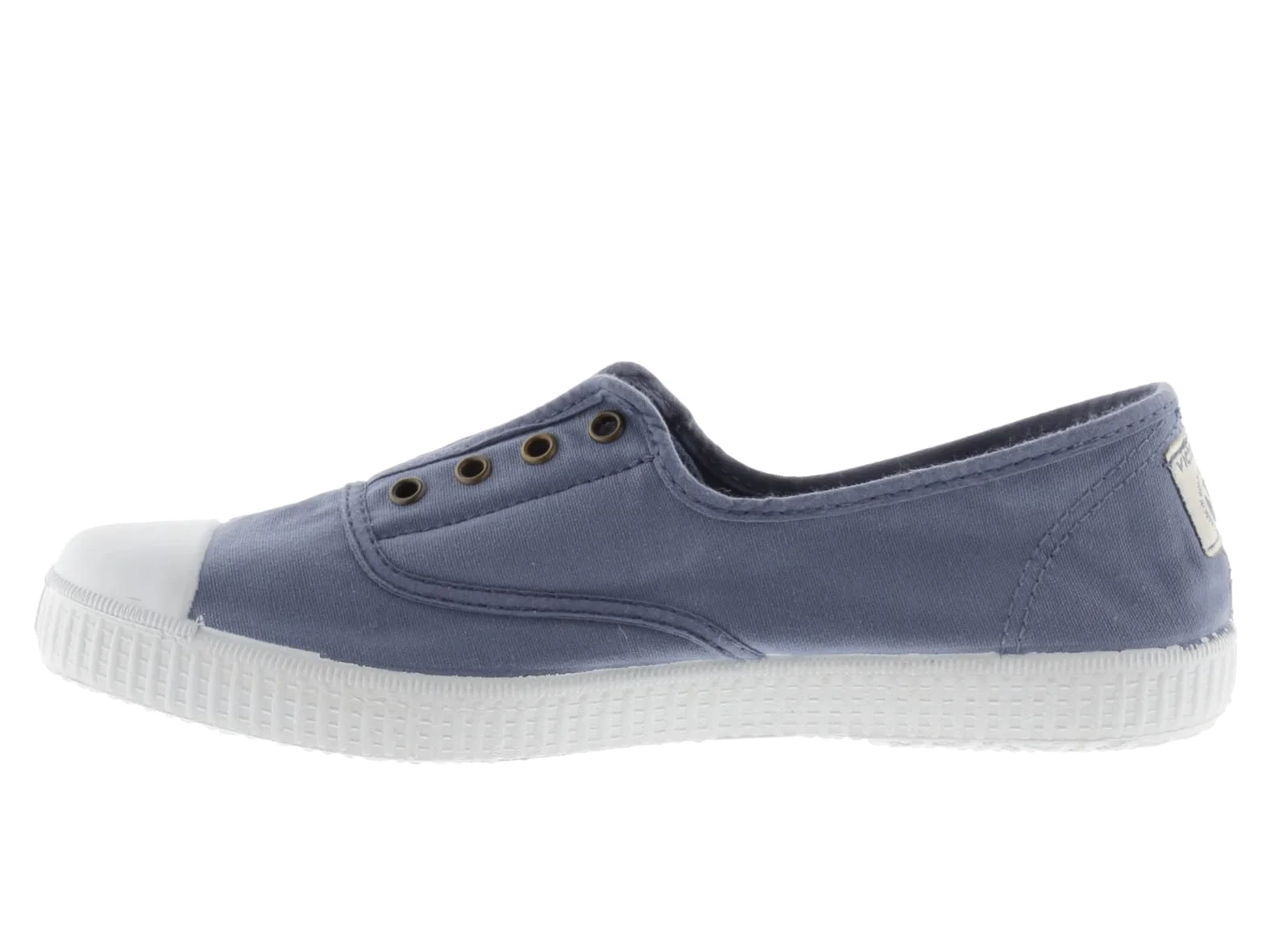 victoria Botín Tribu Efecto Piel Metalizada & Sello Retro & Suela Acabado Brillo 1057106 para Mujer | Lona Negro Monocromo para Adulto Unisex