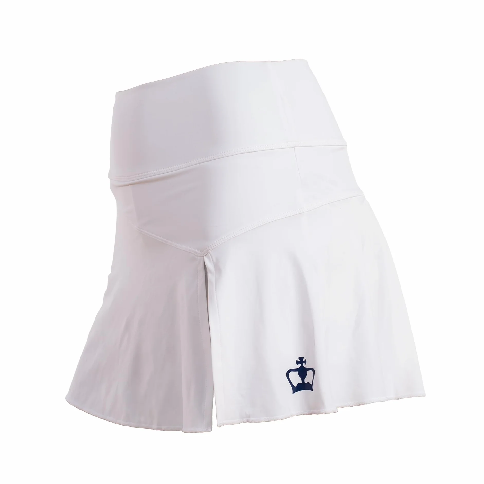 Black Crown - Falda Creta para Mujer para Pádel – Falda Deportiva Ligera, Cómoda y Transpirable con Apertura Lateral para Entrenamiento y Competición
