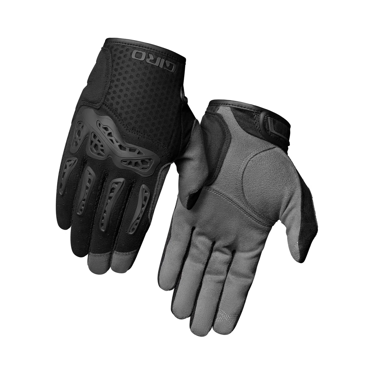 Giro Gnar - Guantes de ciclismo de montaña para hombre, color negro, talla M