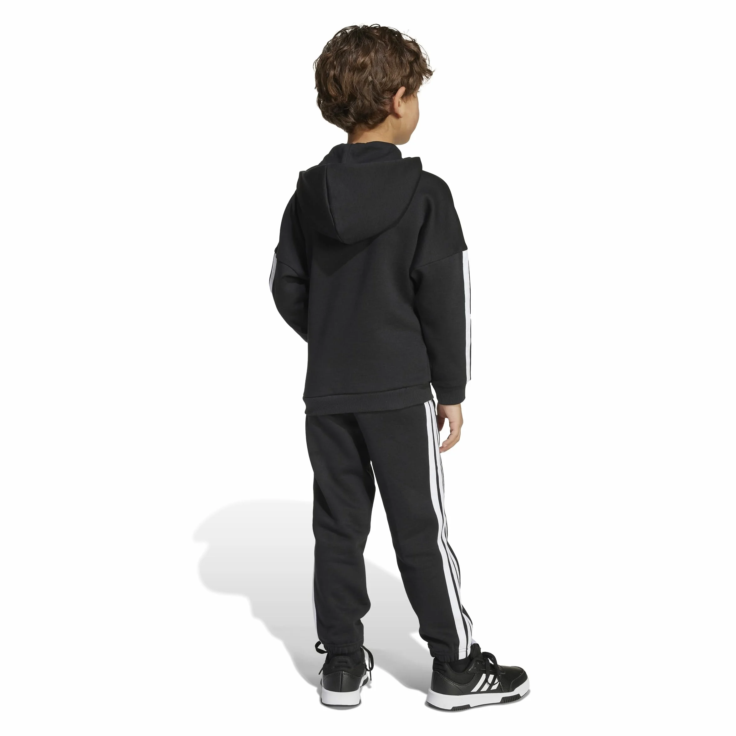 adidas Adidas Little Kids 3 Stripes Essentials Fleece Tracksuit Chándal Niños (Pack de 1)