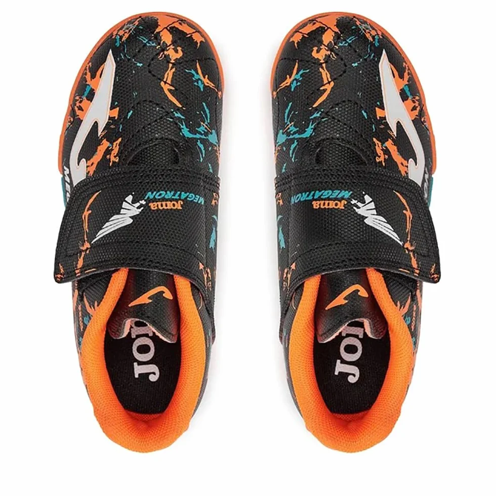 JOMA JOMA - Zapatilla MULTITACO Megatron JR 2401 Negro Turf con Velcro MEJS2401TFV para: Niños Color: Negro Talla: 34