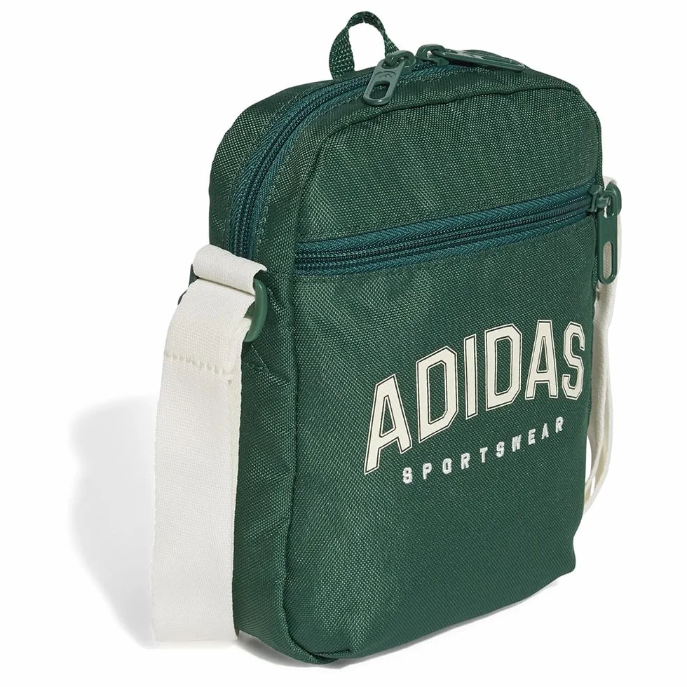 adidas Organizador unisex para adultos con estampado clásico, color verde