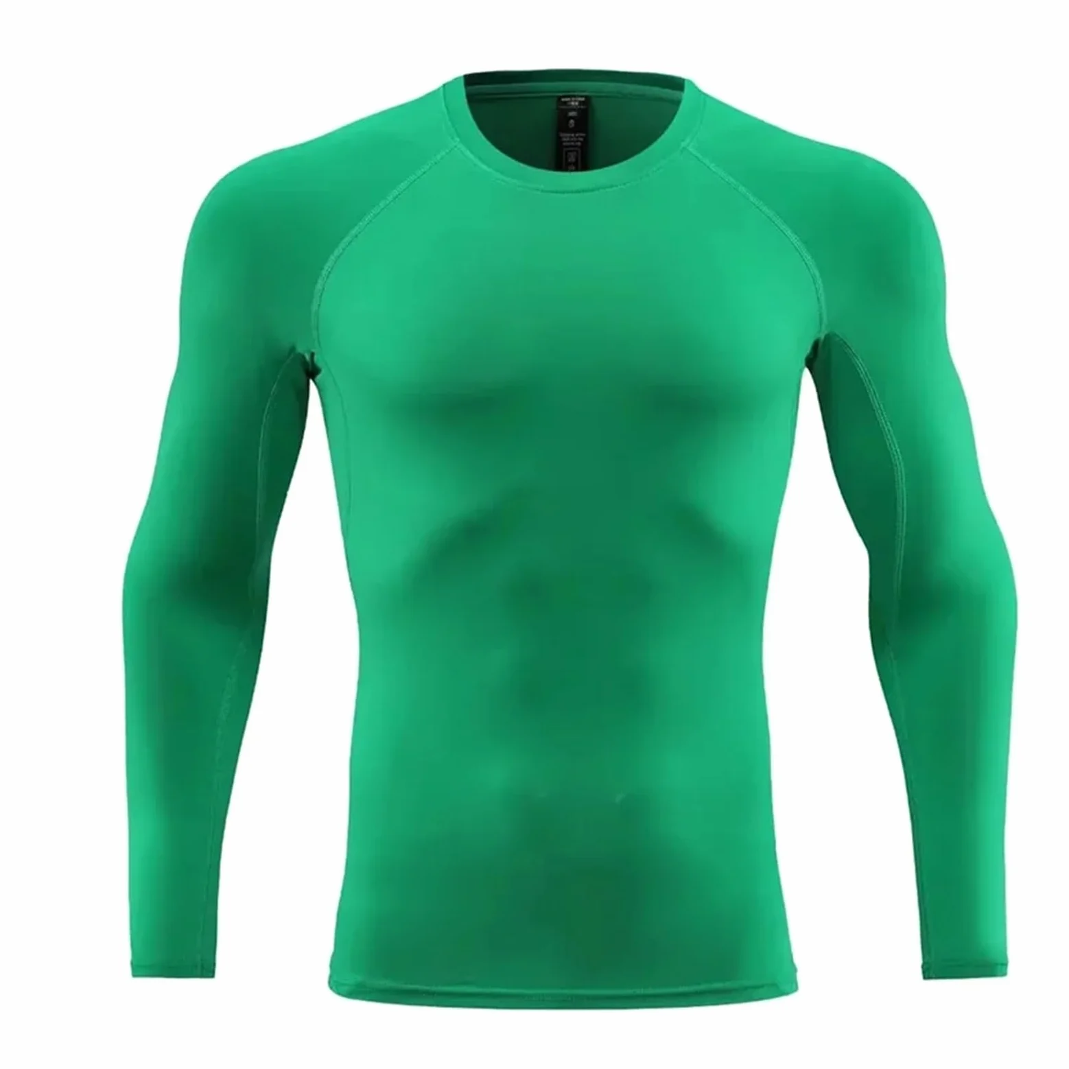 Camisetas largas for Hombre, Ropa Deportiva, Camiseta de compresión for Gimnasio, Fitness, Correr, fútbol, ​​Correr al Aire Libre, Ajustada