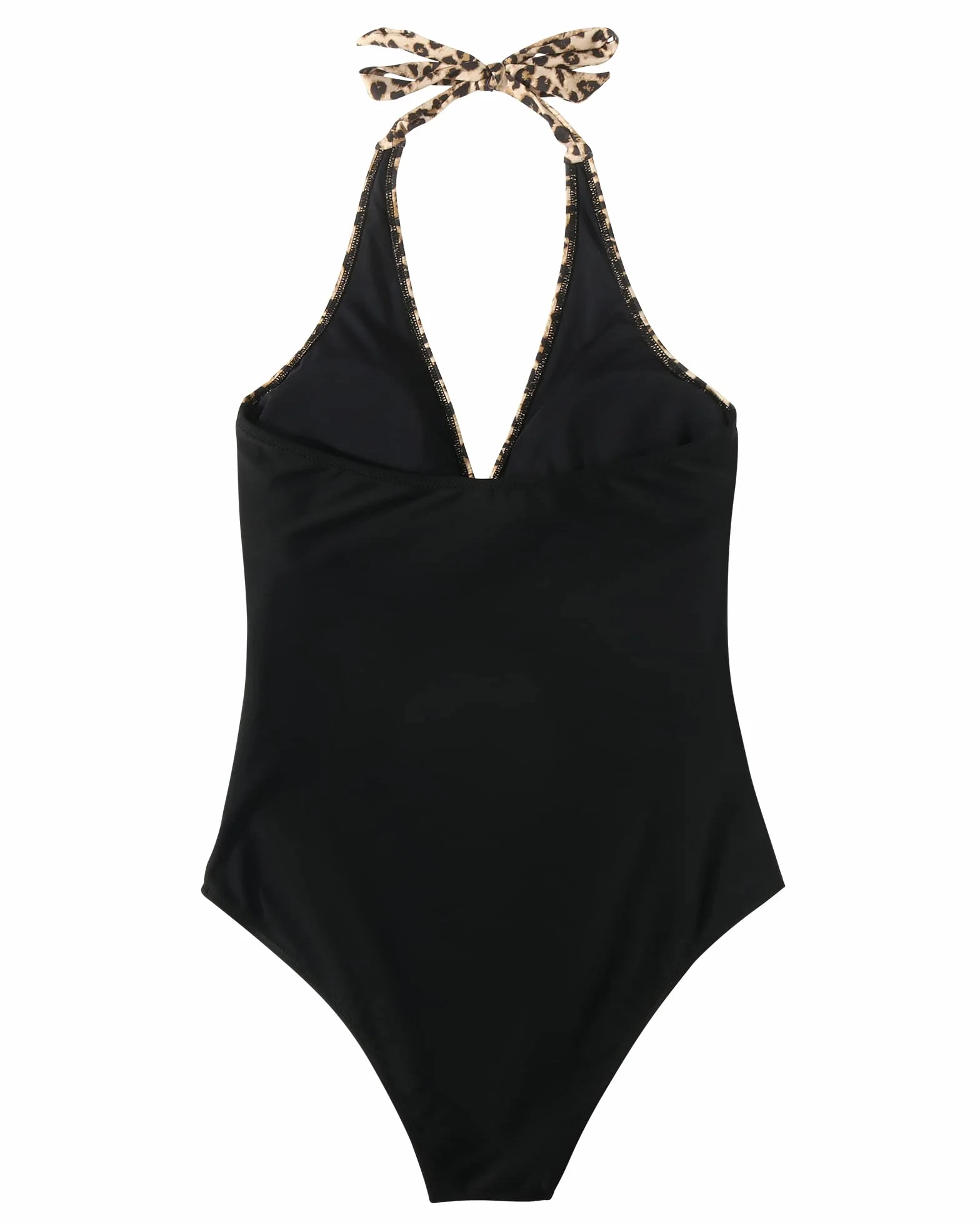 RXRXCOCO Traje de baño para mujer con forma push-up, traje de baño con espalda descubierta