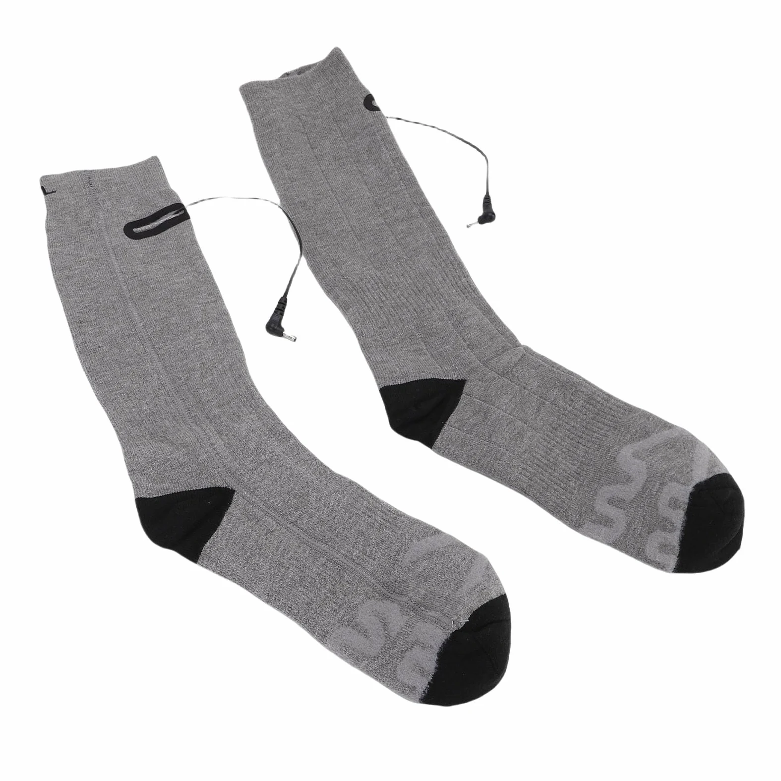 Calcetines Térmicos, Calentadores de Pies Eléctricos Lavables Recargables, Calcetines Térmicos de Invierno con 3 Niveles de Temperatura y 2 Baterías de 4000 MAh, Ideales para Acampar, Pescar,