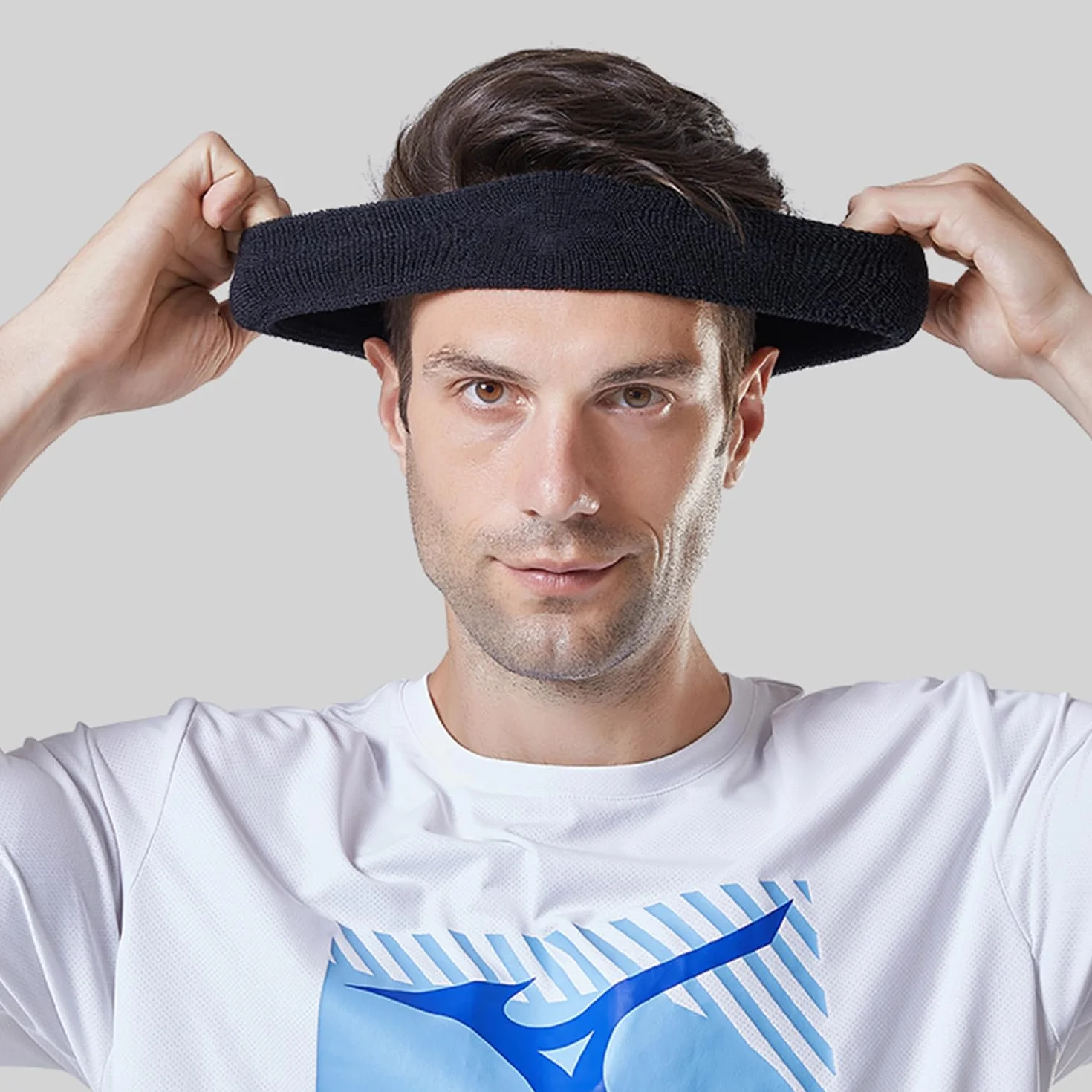 Bandas Deportivas Antisudor 3 Unidades para Hombres y Mujeres, Accesorios Fitness Correr Yoga
