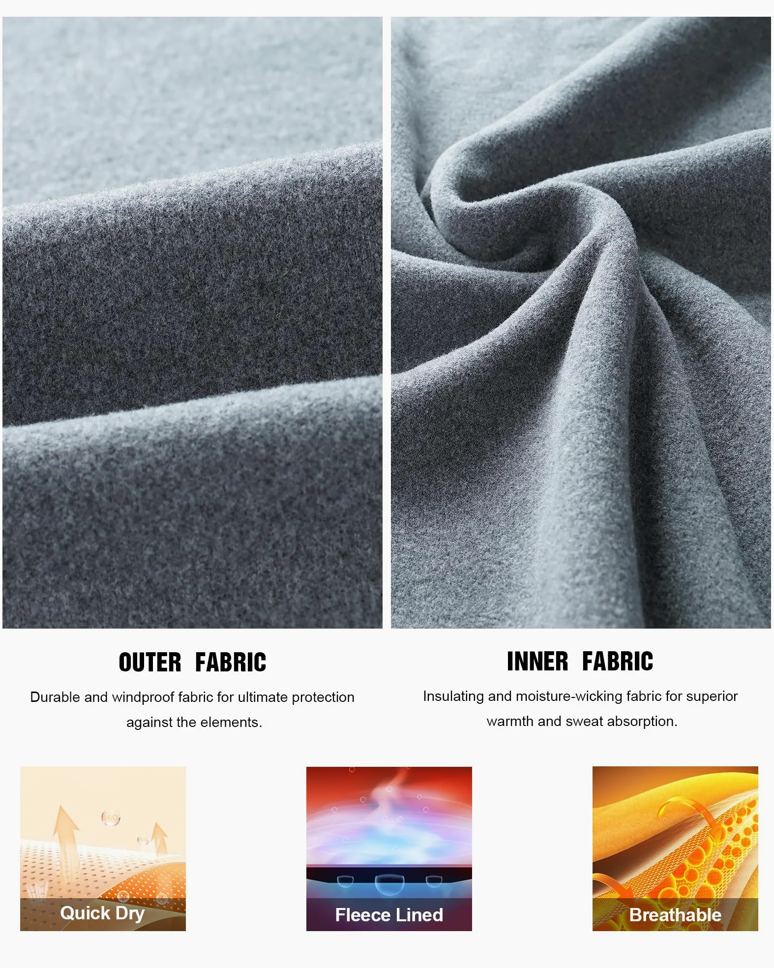 Runhit Ropa interior térmica para hombre de invierno, ropa interior funcional térmica, calzoncillos largos, ropa interior funcional de esquí, ropa interior térmica para hombre, extra cálida