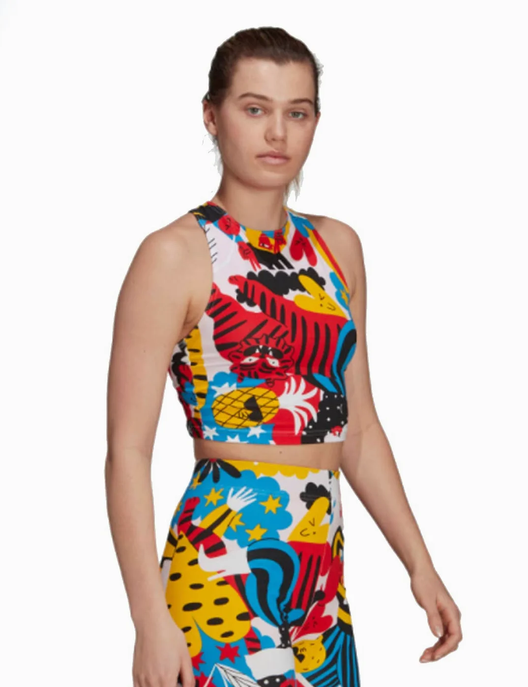adidas Sportswear Egle Crop Top para mujer (paquete de 1)