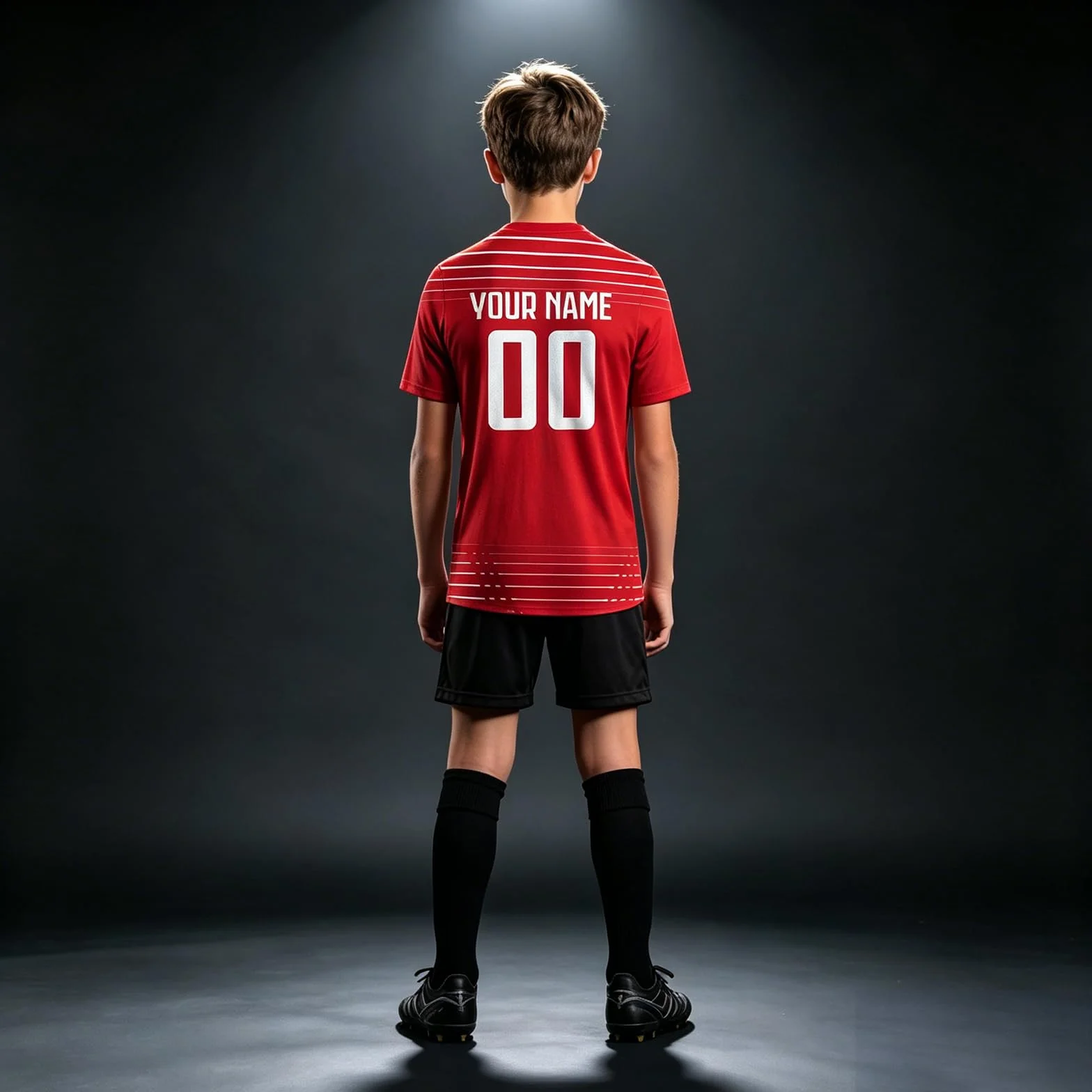 Genérico Camiseta de fútbol Personalizada para el Mundial 2026 con Nombre y número, camisete fútbol Personalizada del Mundial para Regalo Ideal para fanáticos del fútbol